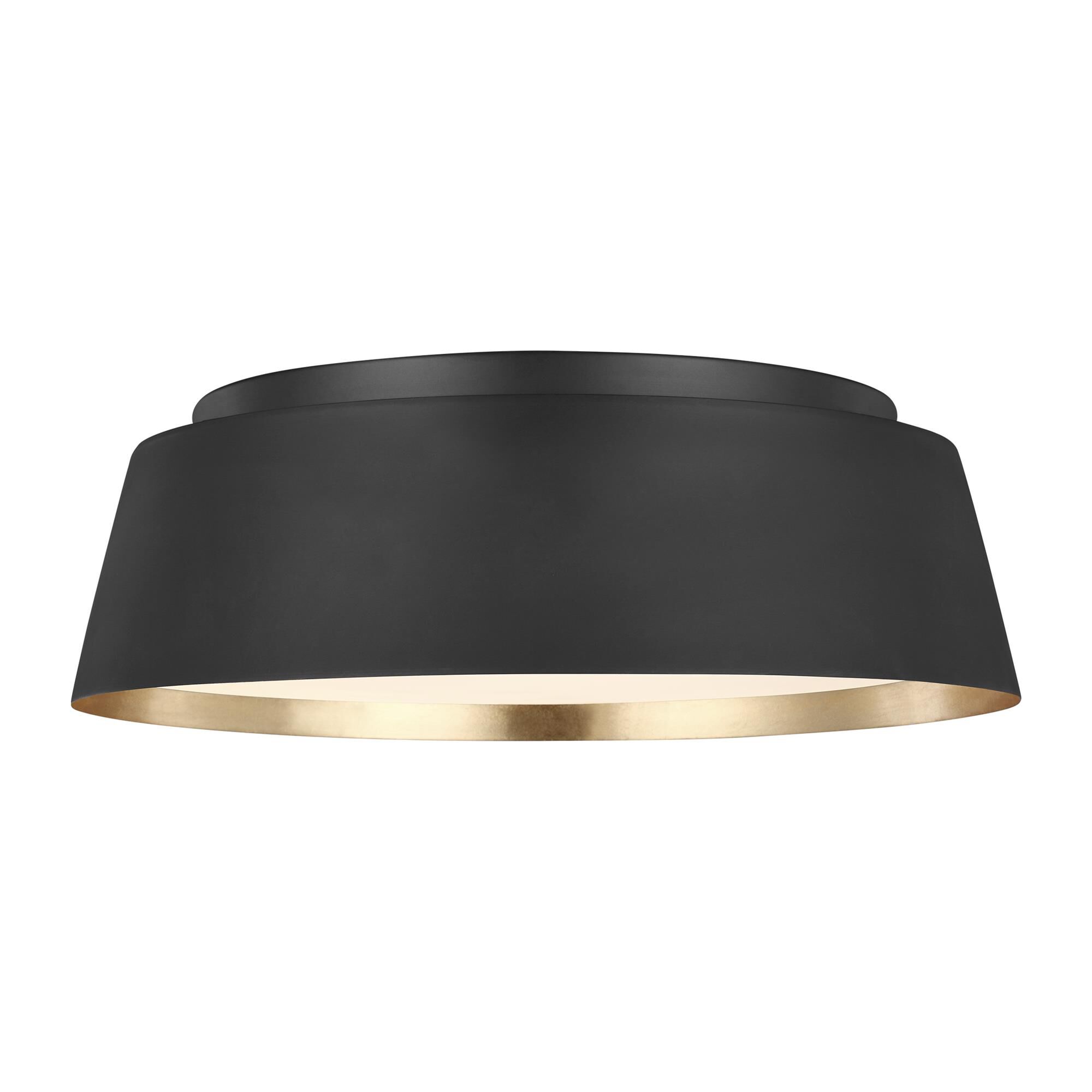 Shown in Midnight Black finish and Silk Screen White Inside -  Clear Outside glass