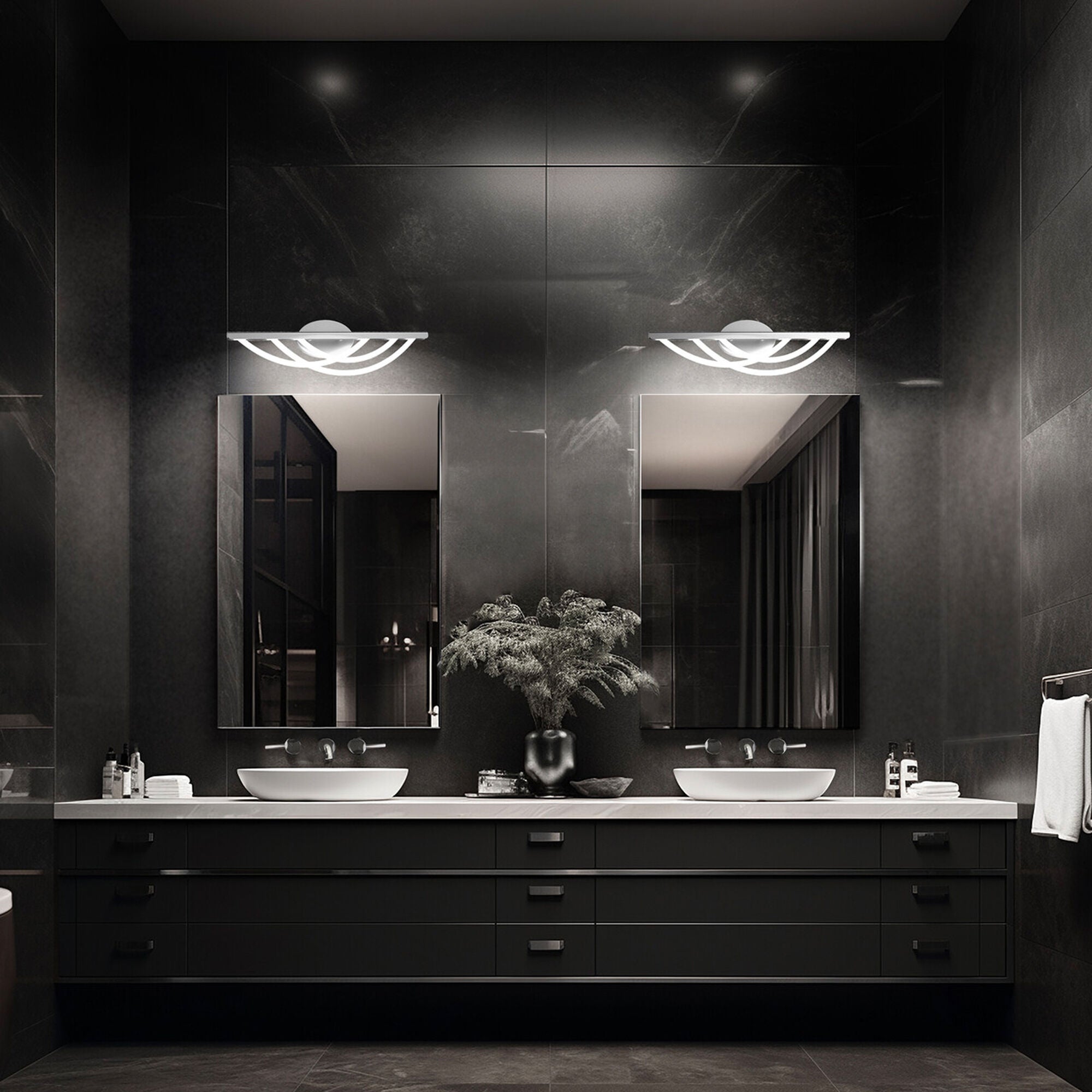 Shown in Brushed Nickel finish