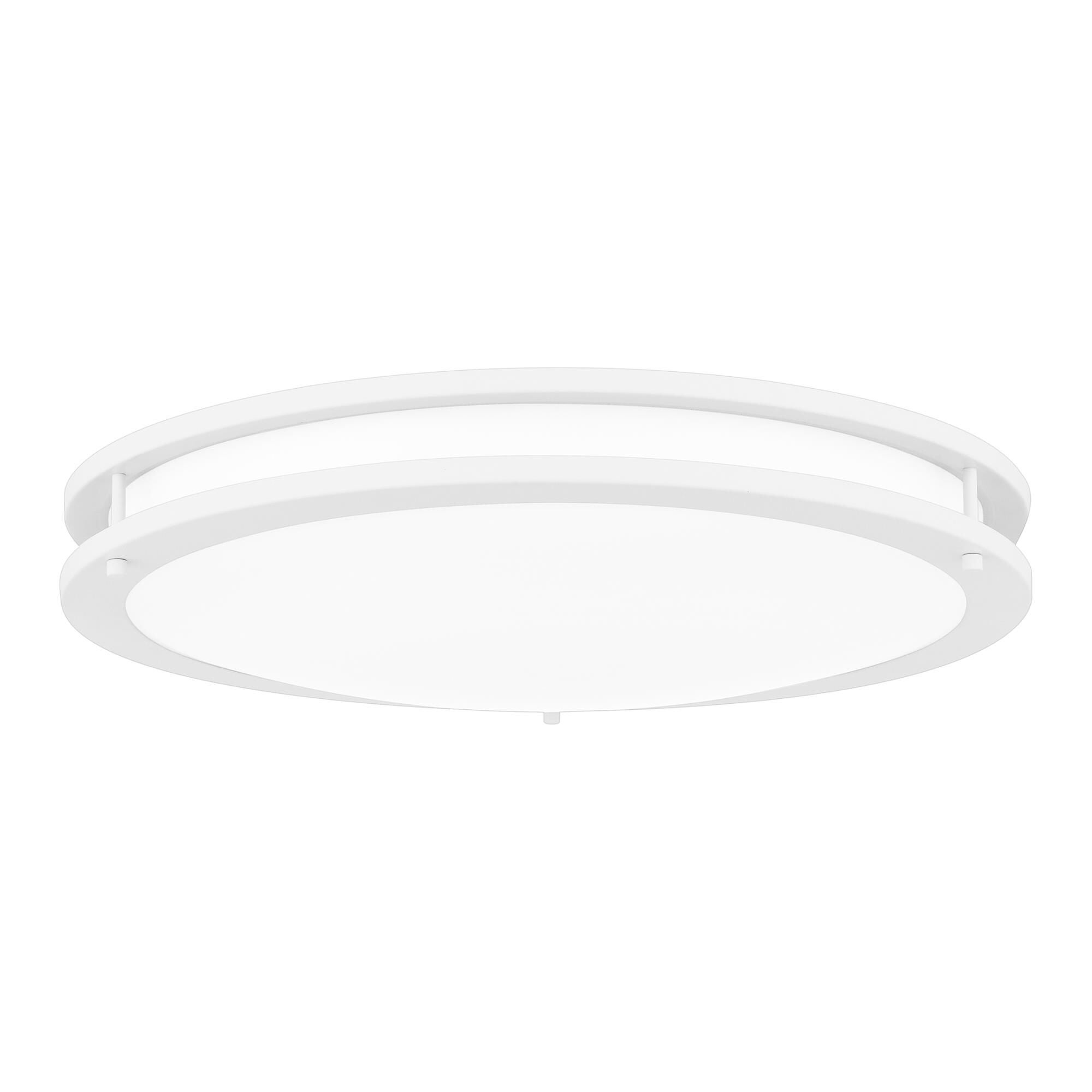 Euclid 24 Inch 1 Light LED Semi Flush Mount by Quoizel