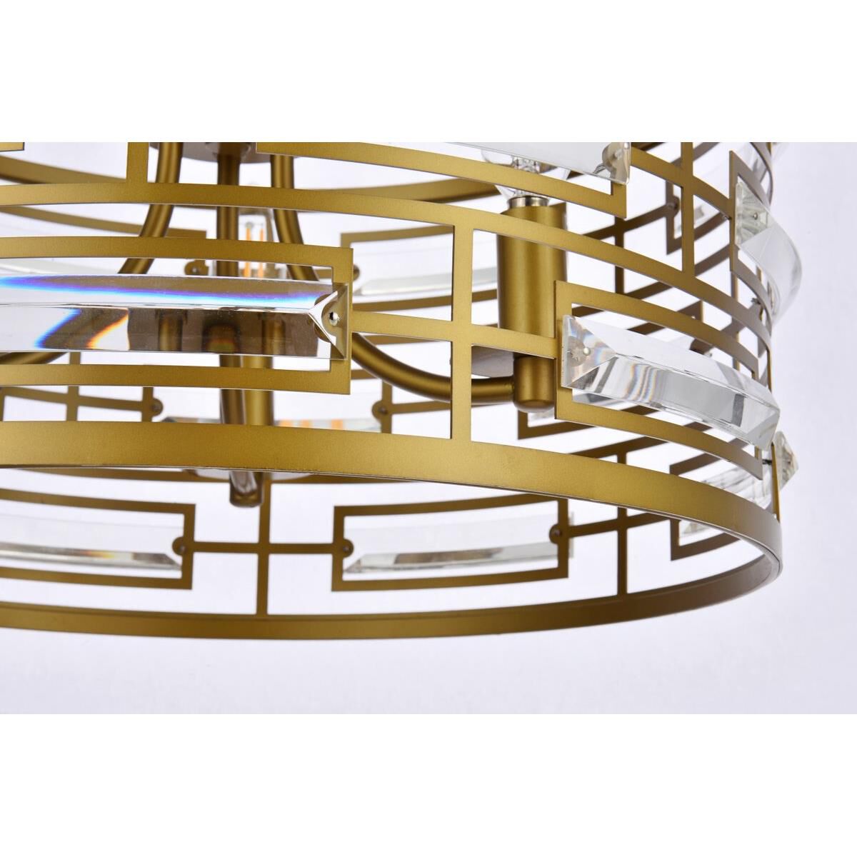 Kennedy 16 Inch Large Pendant by Elegant Lighting