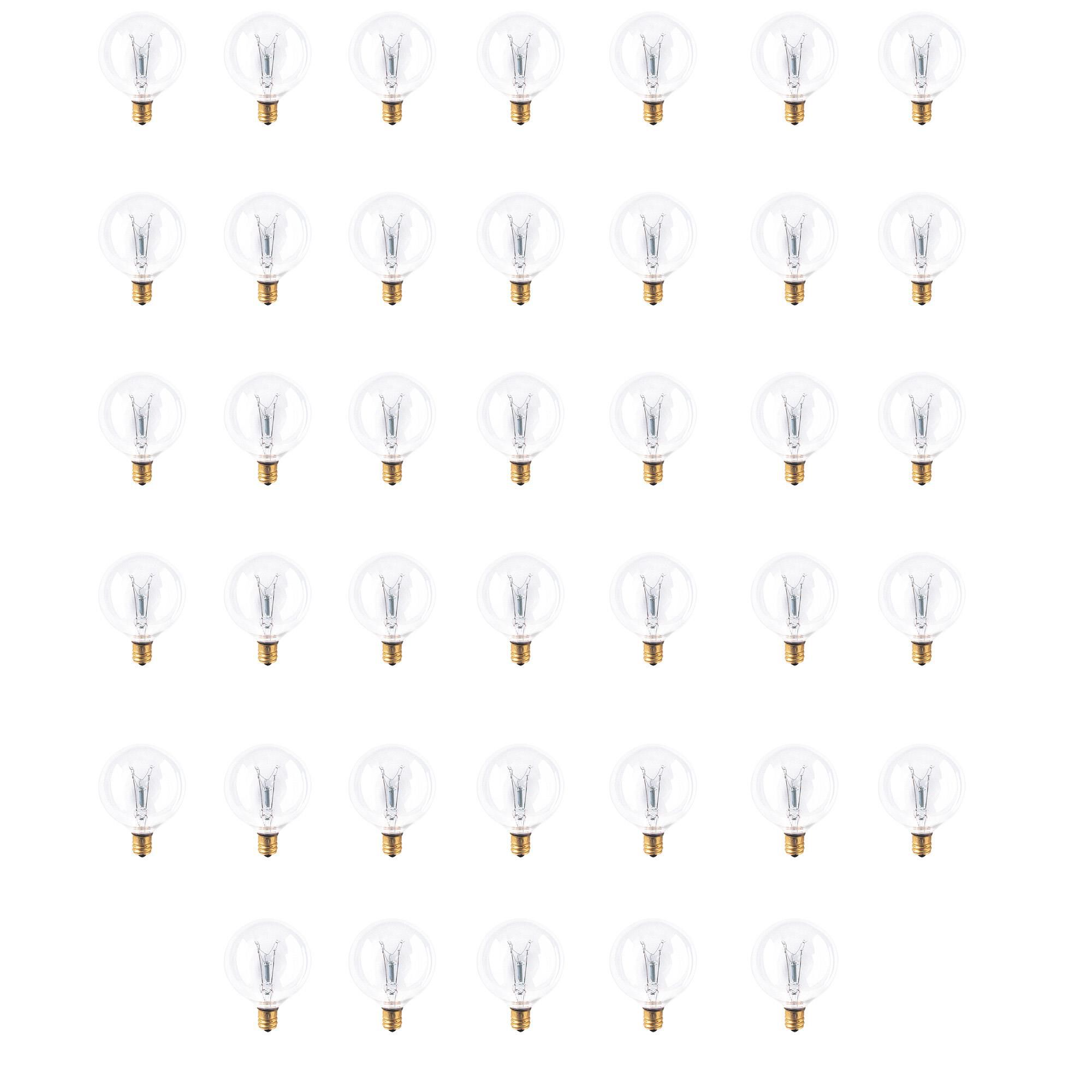 40 Watt 2700K G16.5 Incandescent Light Bulb by Bulbrite