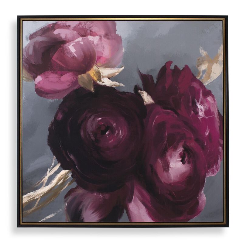 Plum Ranculus 51 Inch Painting by Uttermost