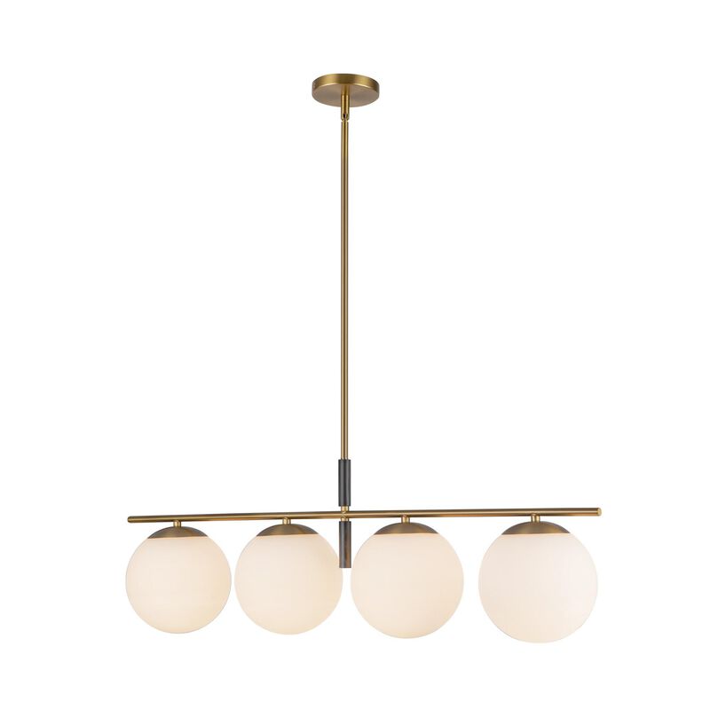 Zuri Small Linear Chandelier by Alora Mood