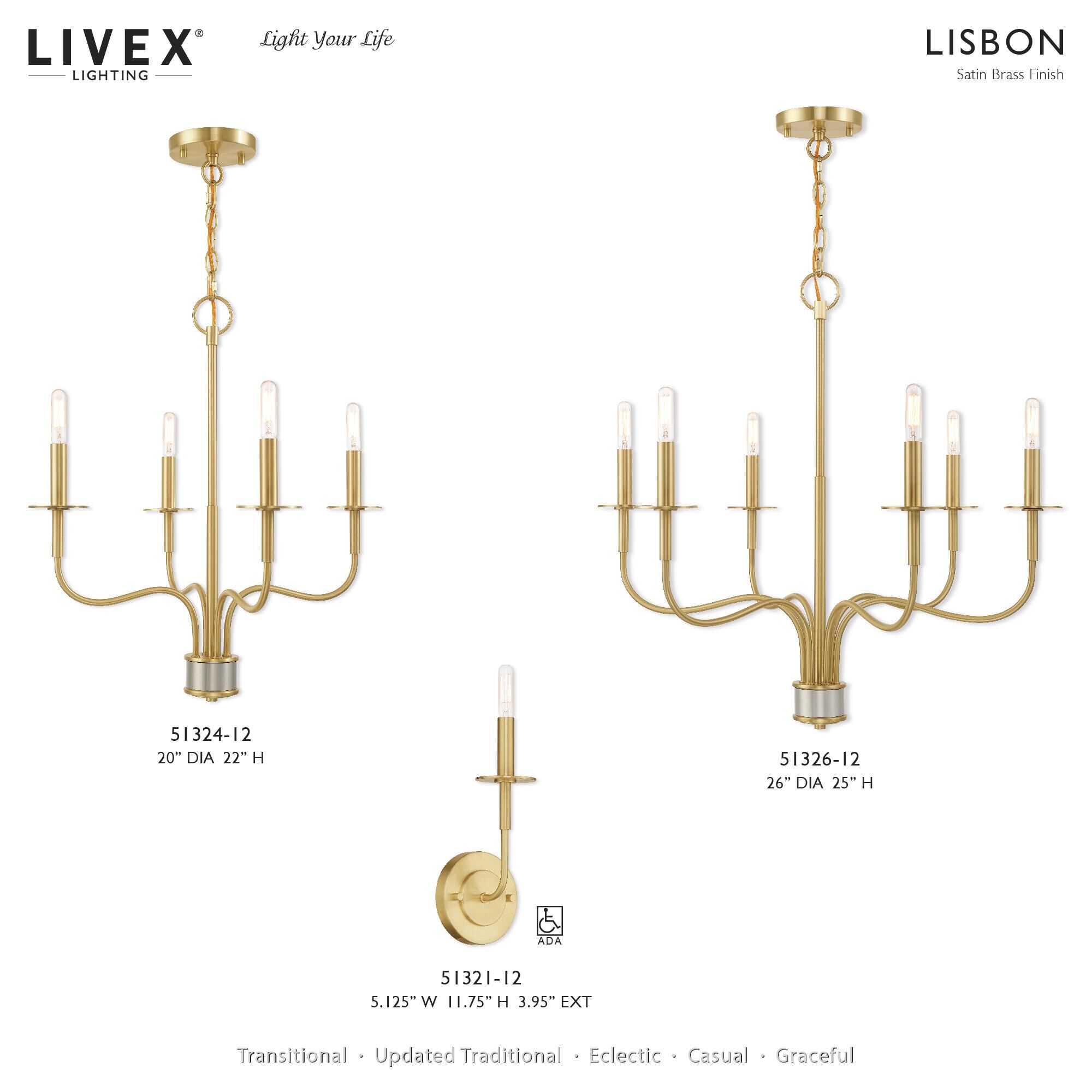 Shown in Satin Brass finish