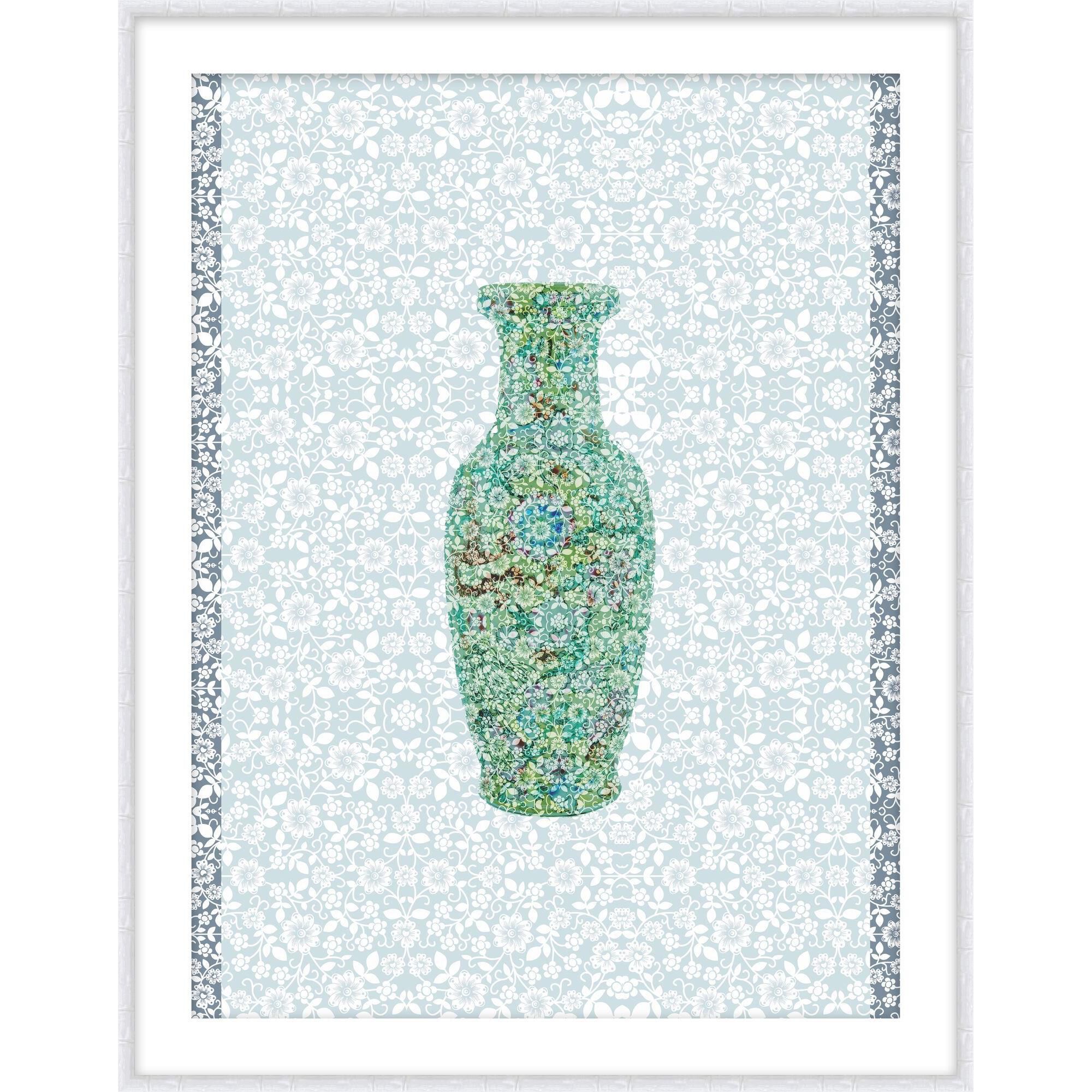Paper Vase Print by Level57