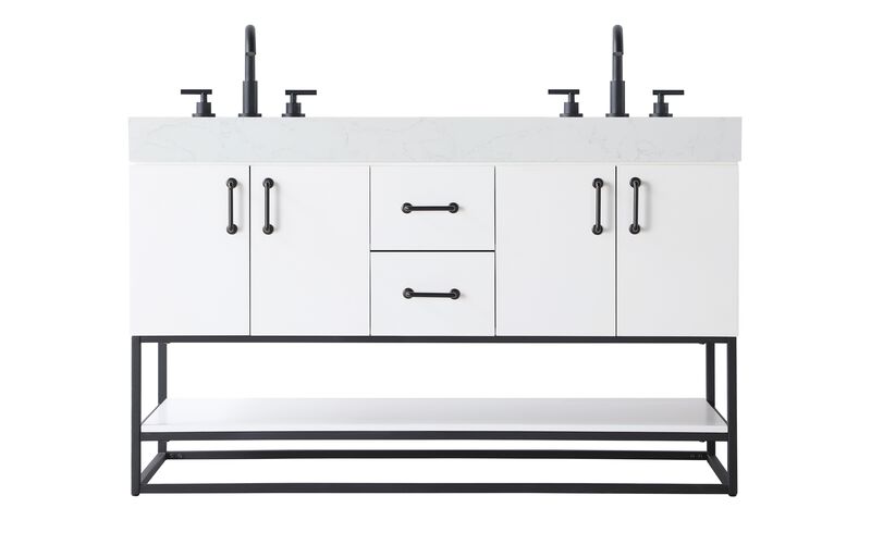 Caroline 54 Inch Bath Vanity by Elegant Dcor