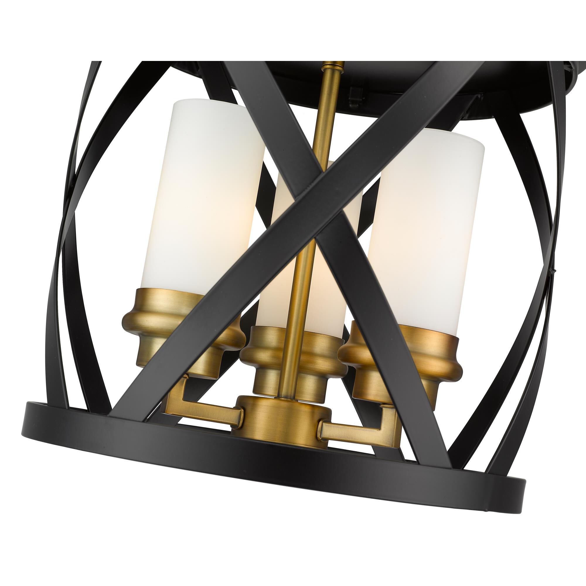 Malcalester 13 Inch 3 Light Flush Mount by Z-Lite