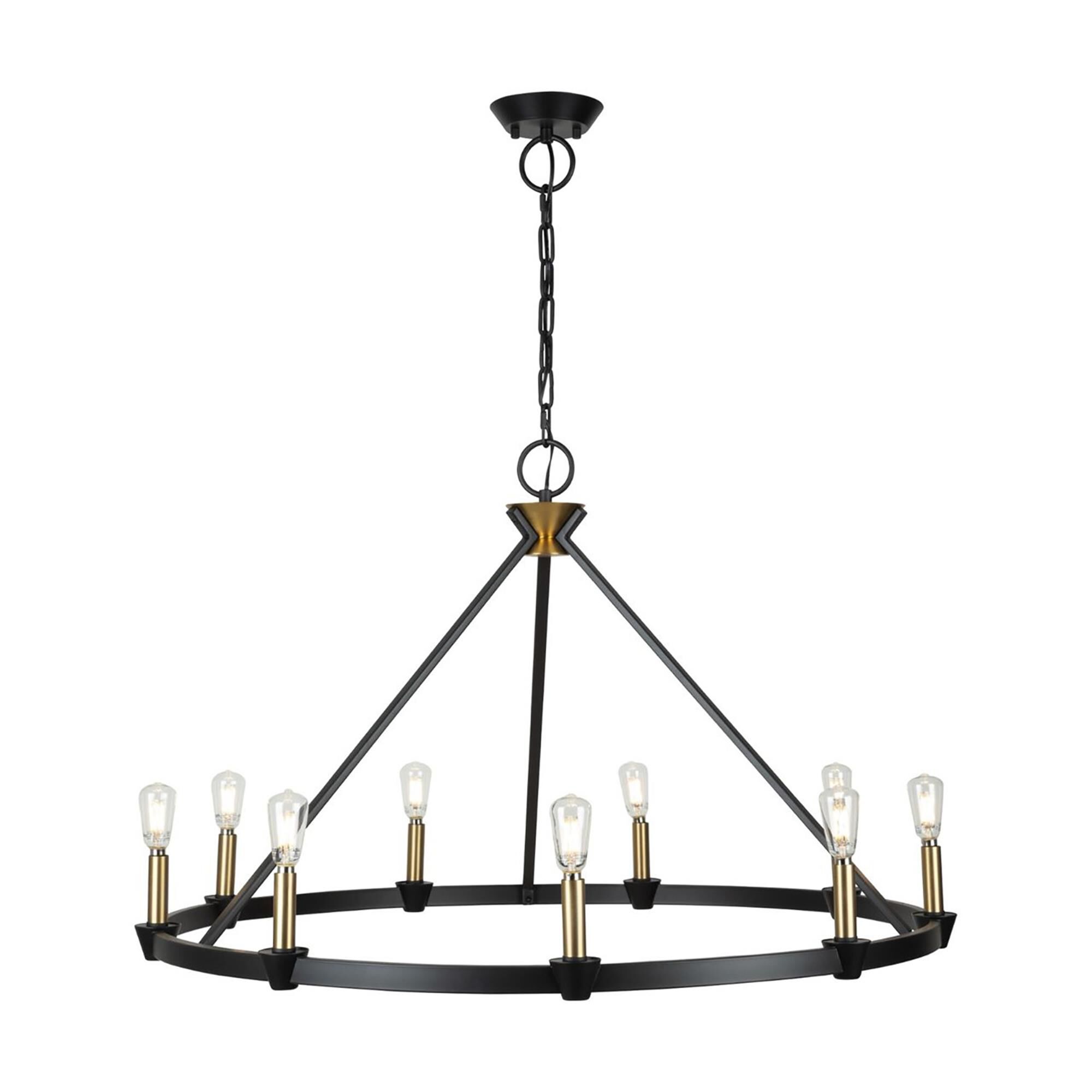 Kevin Kraemer Notting Hill 36 Inch 9 Light Chandelier,