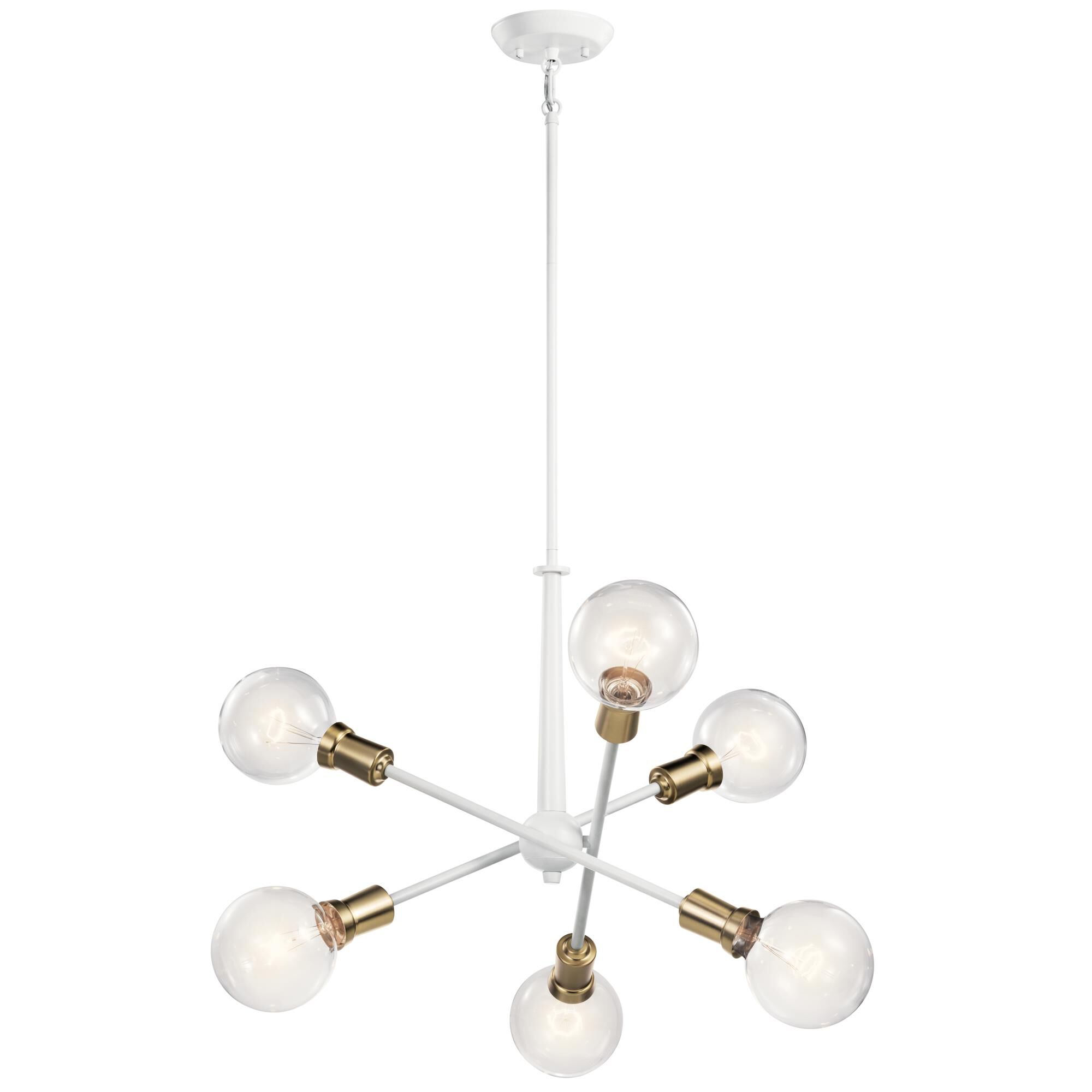 Shown in White finish