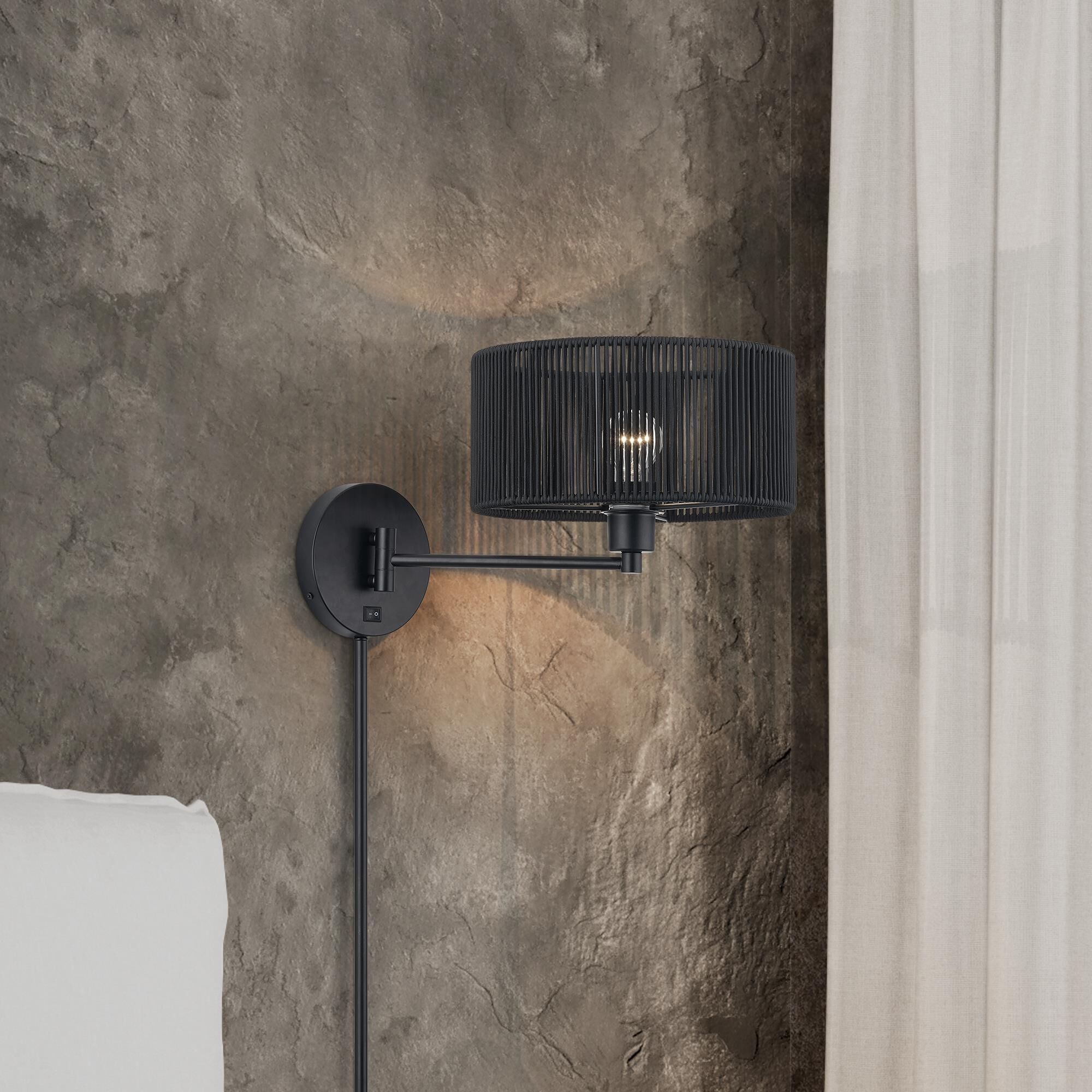 Acordia 11 Inch Wall Swing Lamp by Livex Lighting