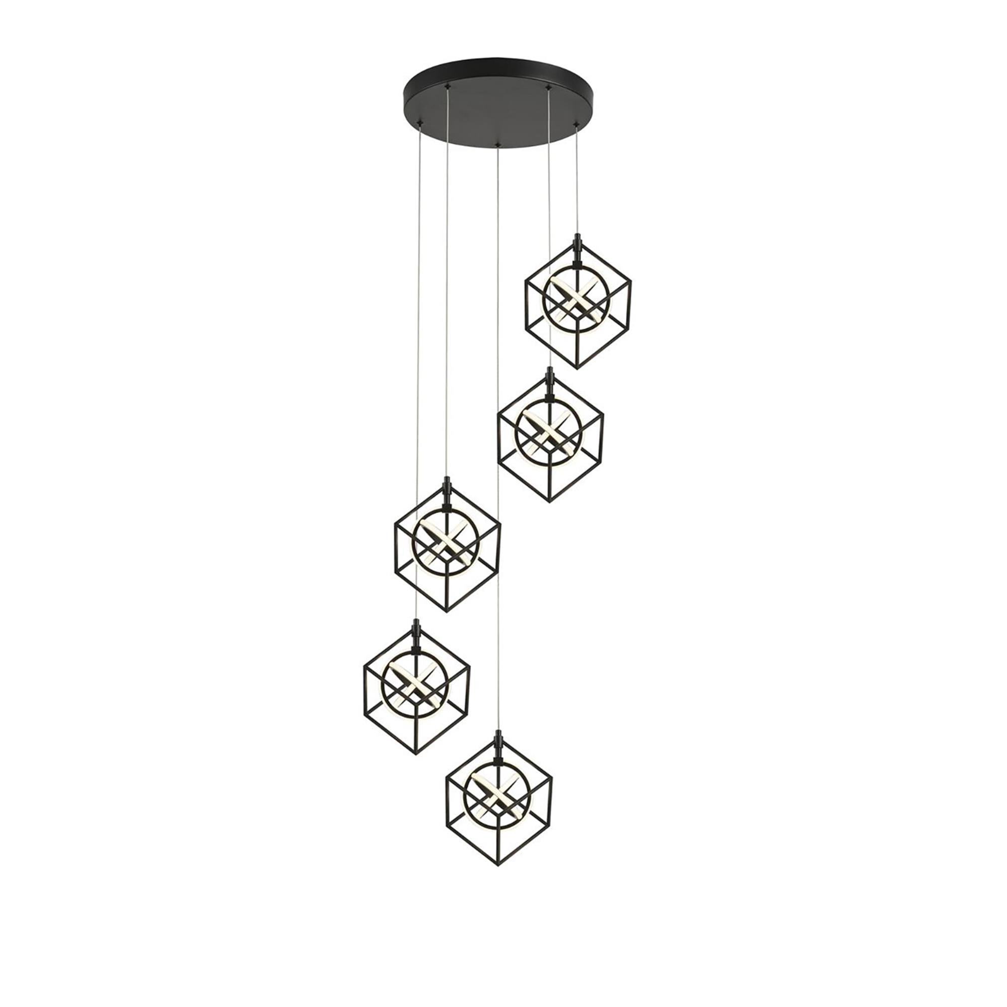 Tulip 24 Inch Multi Light Pendant by Artcraft