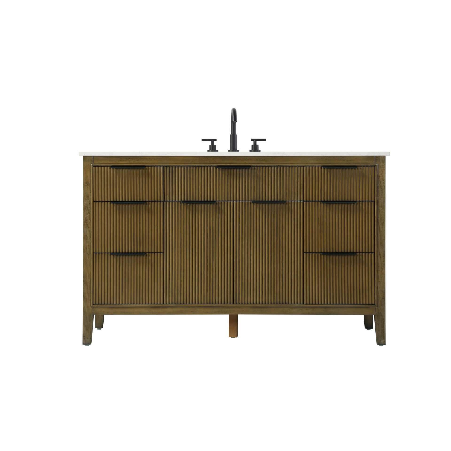 Langston 54 Inch Bath Vanity by Elegant Decor