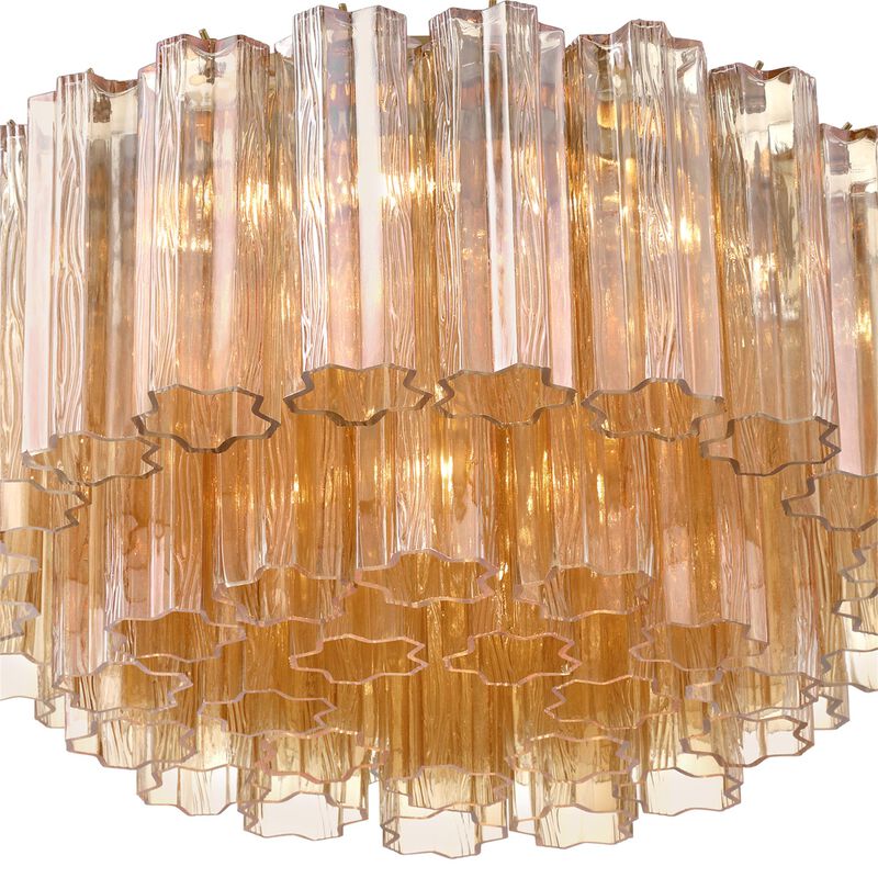 Addis 22 Inch 7 Light Semi Flush Mount by Crystorama