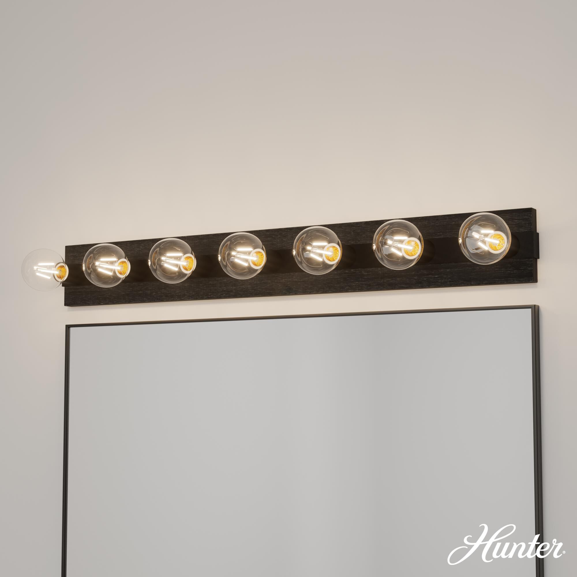Donelson 36 Inch 7 Light Bath Vanity Light by Hunter Fan