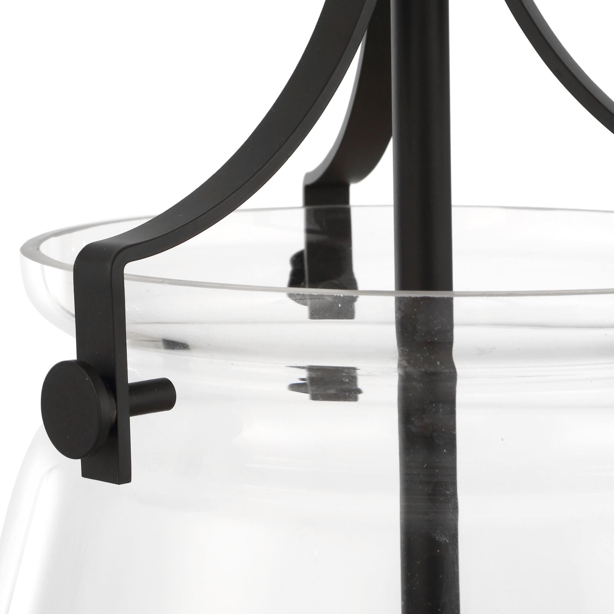 Shown in Black finish