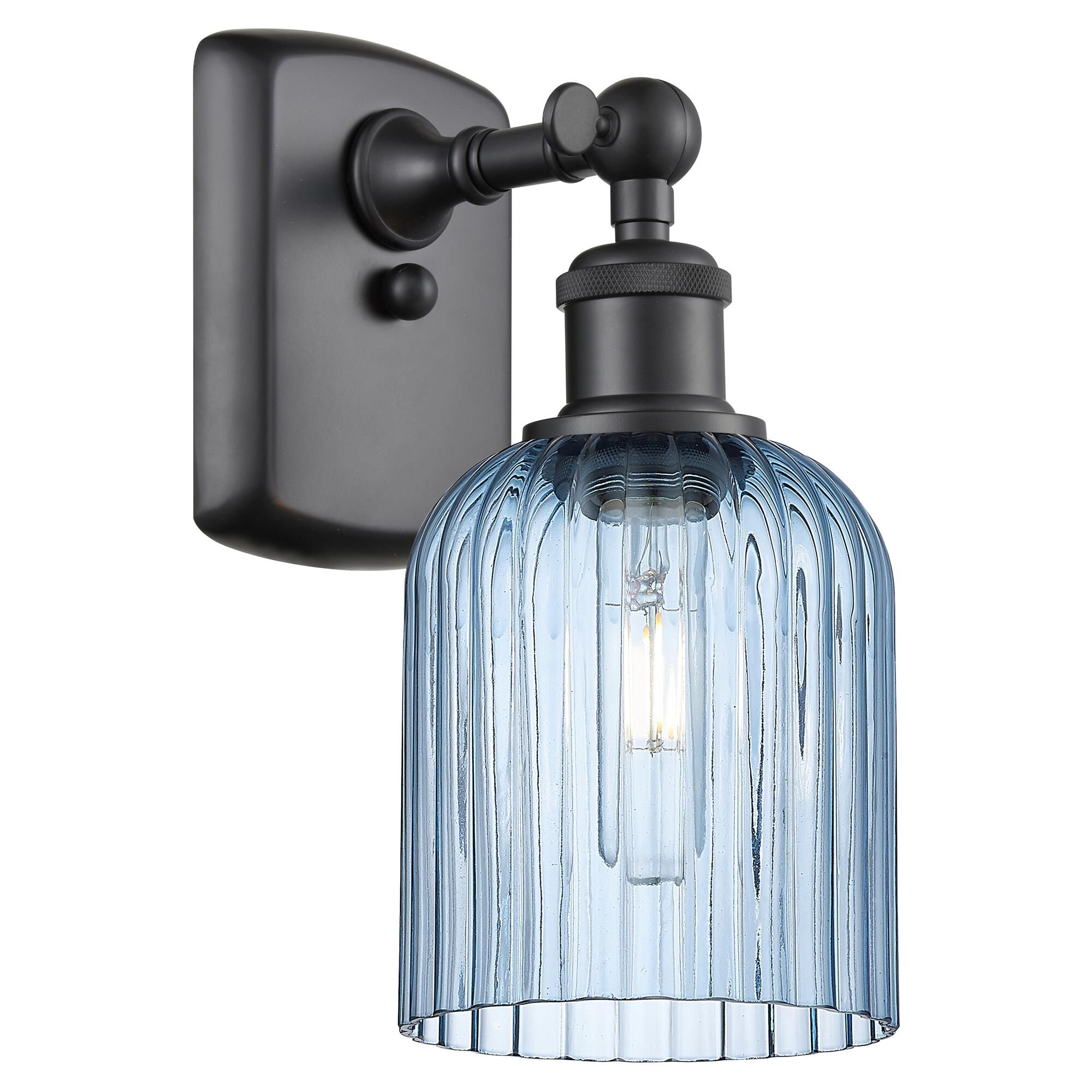 Shown in Matte Black finish and Princess Blue shade