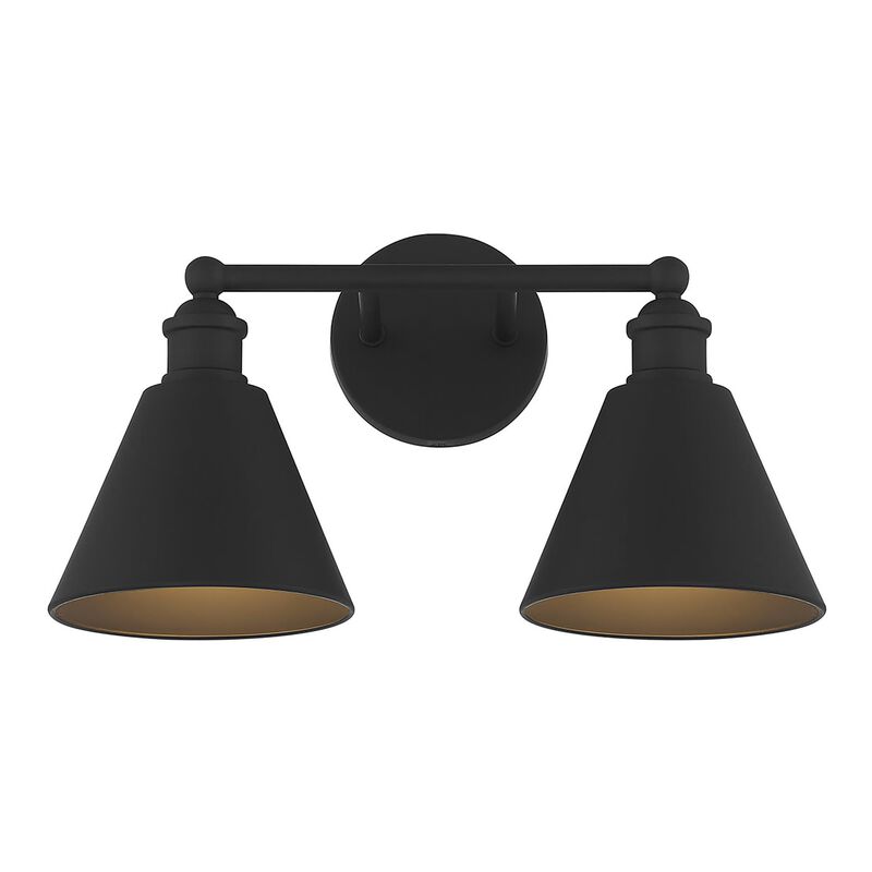 17 Inch 2 Light LED Bath Vanity Light by Meridian Lighting