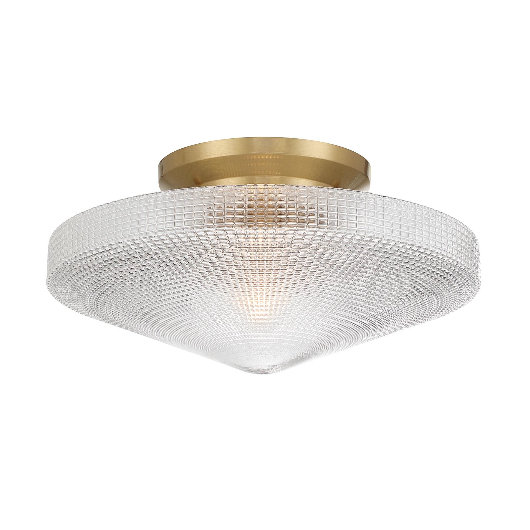 Norwich 18 Inch Semi Flush Mount by Savoy House