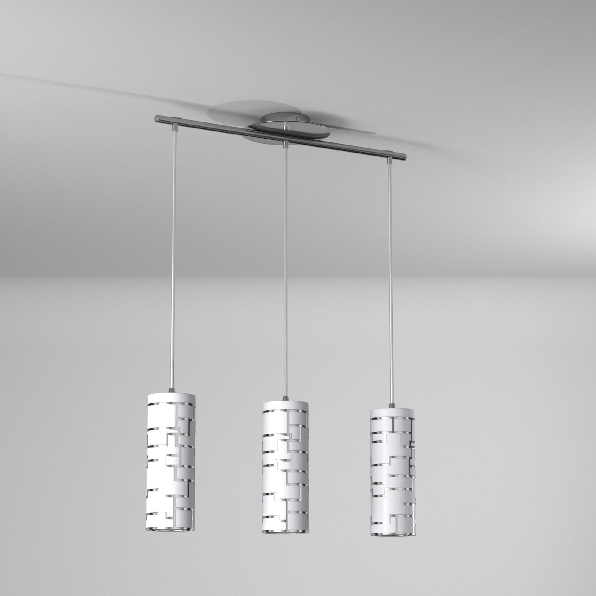 Eglo Bayman 28 Inch 3 Light Linear Suspension Light by Eglo Lighting