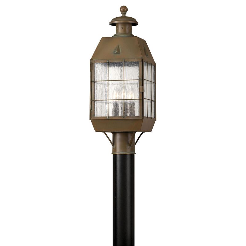 Nantucket 21 Inch Outdoor Post Lamp by Hinkley