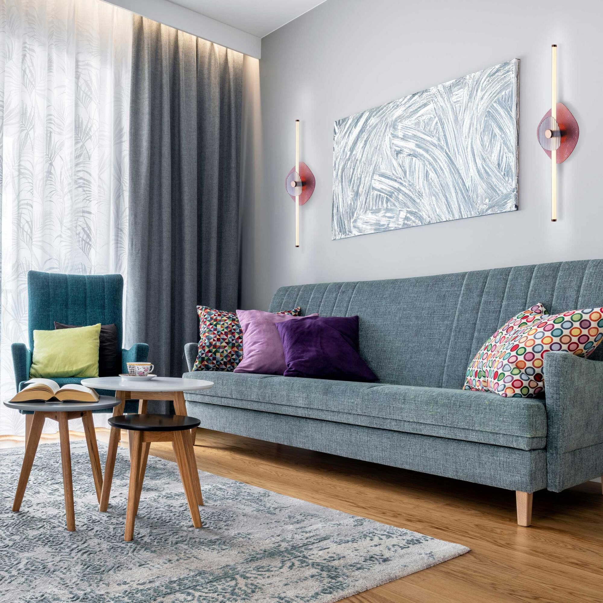 Colorella 5 Inch Wall Sconce by Golden Lighting