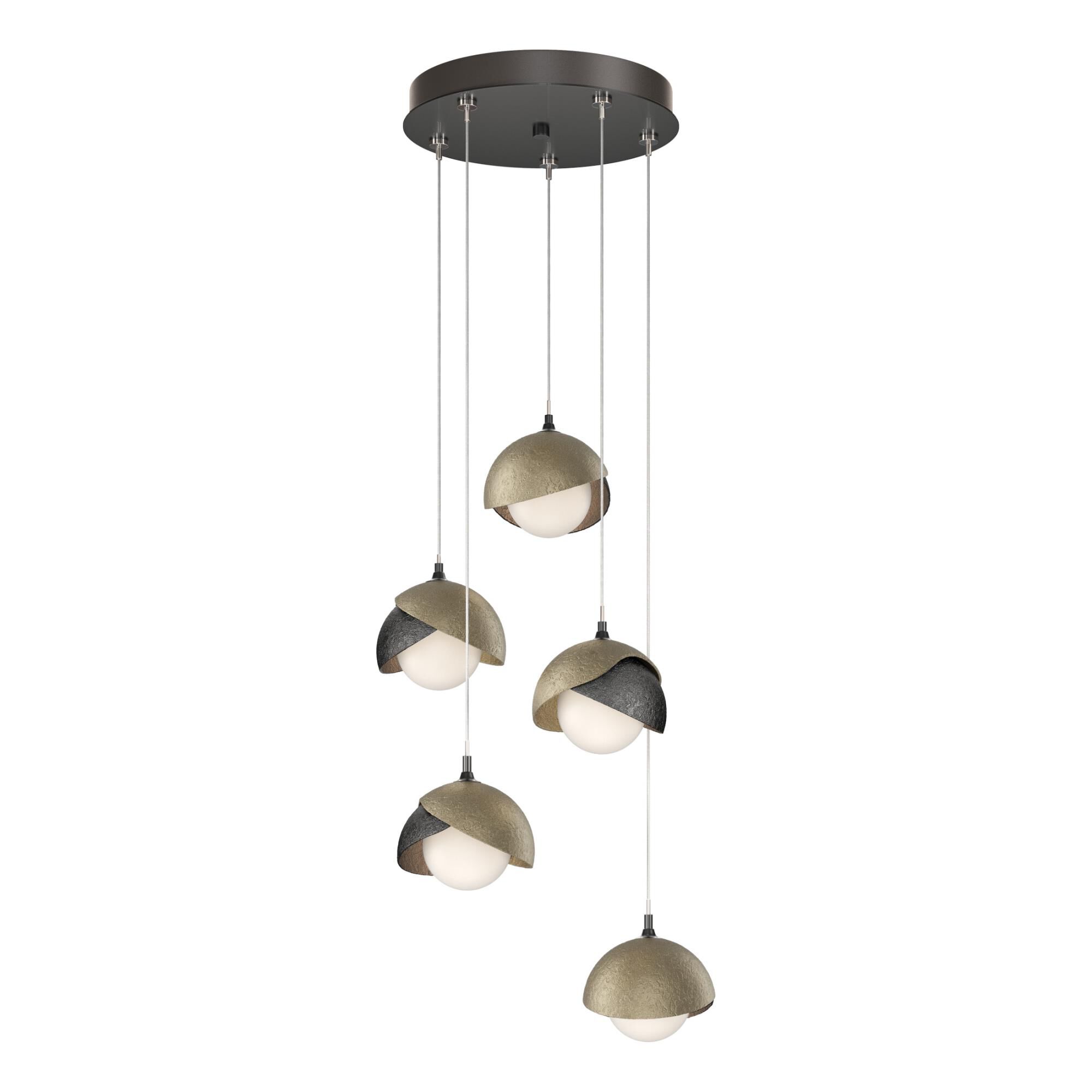Brooklyn 16 Inch 5 Light Multi Light Pendant,