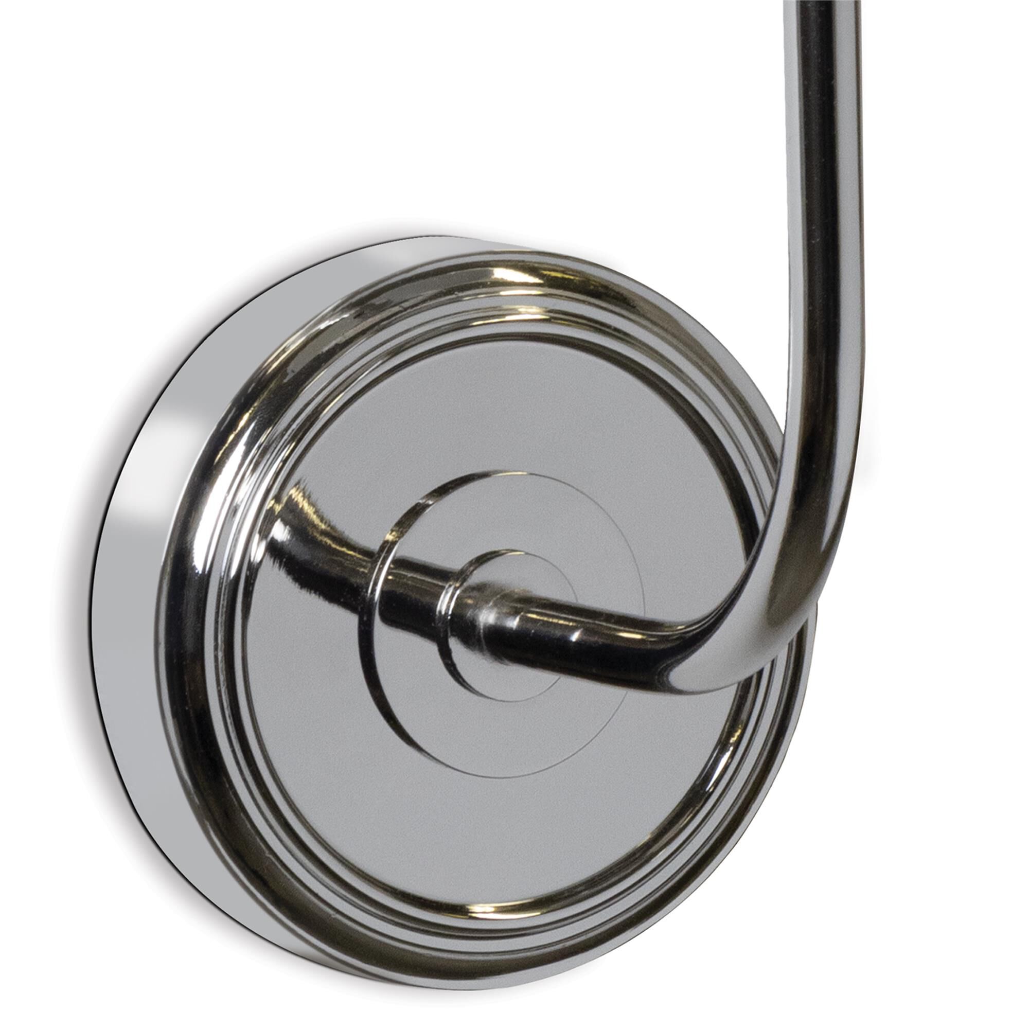 Shown in Polished Nickel finish and Linen shade