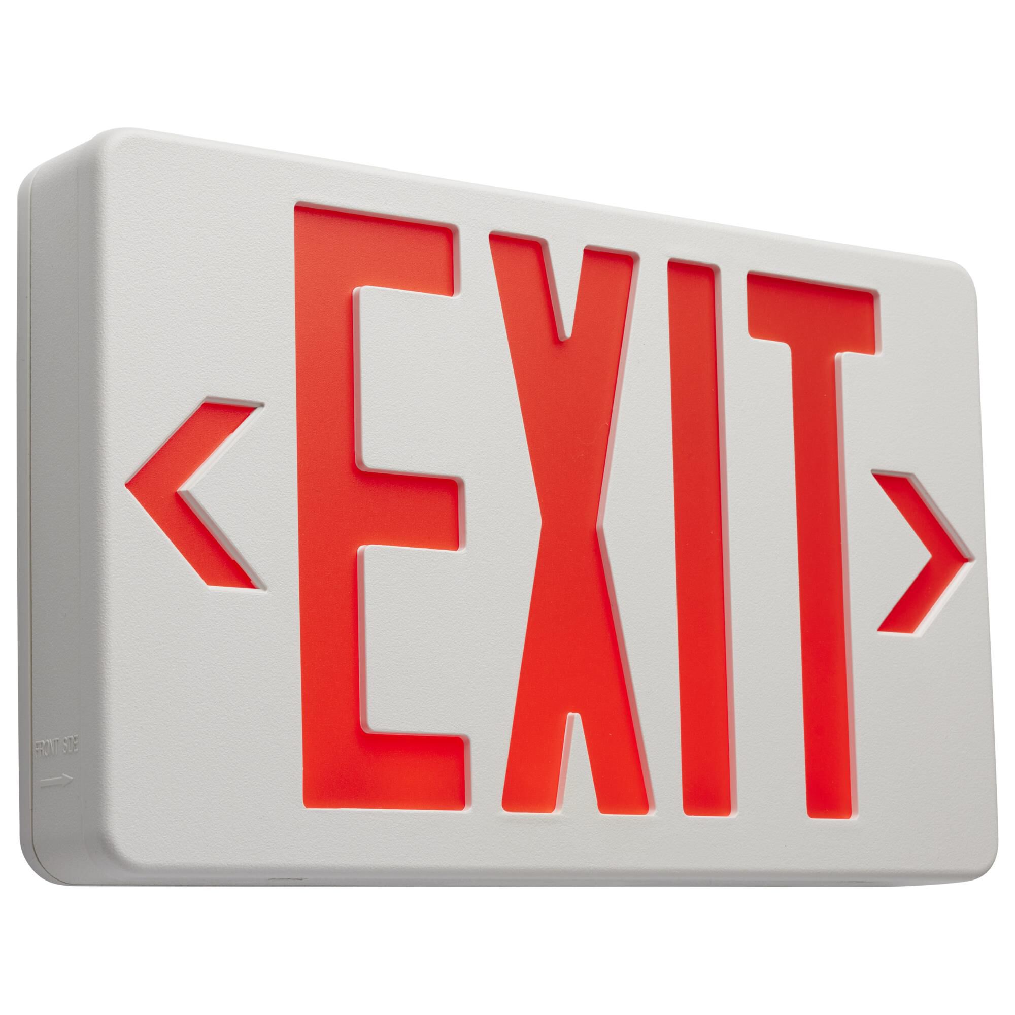 Satco 11 Inch 7 Inch 1 Light 2 Watt Emergency & Exit Sign Lights LED by Satco