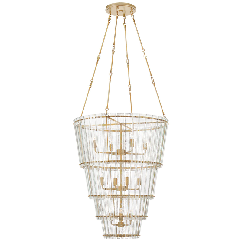 Carrier And Company Cadence 30 Inch 12 Light Chandelier by Visual Comfort Signature Collection