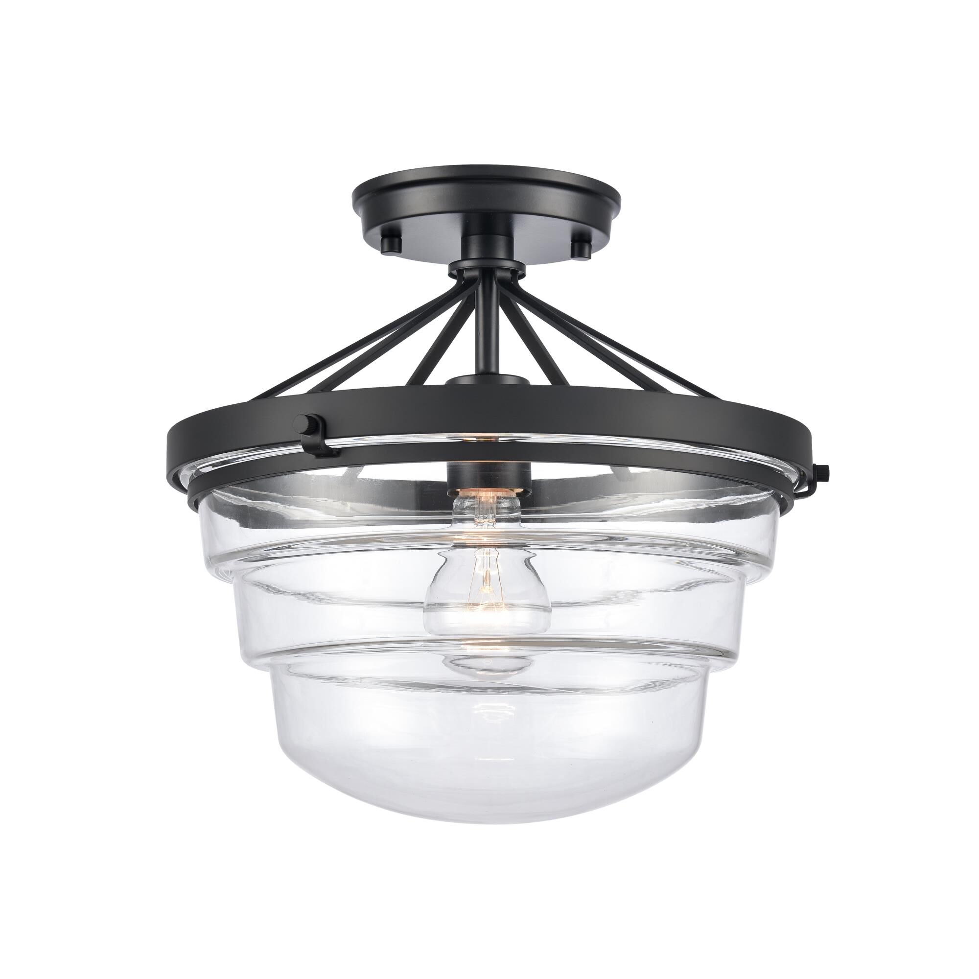 Boyer 12 Inch Semi Flush Mount by ELK Home