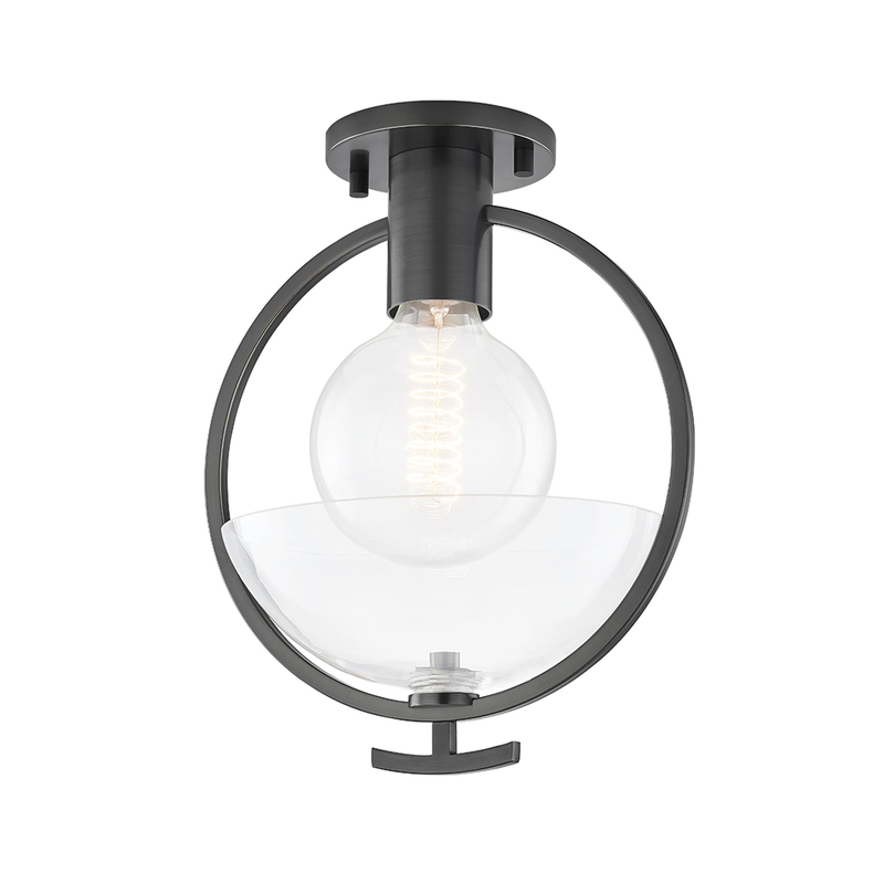 Ringo 10 Inch Semi Flush Mount by Mitzi