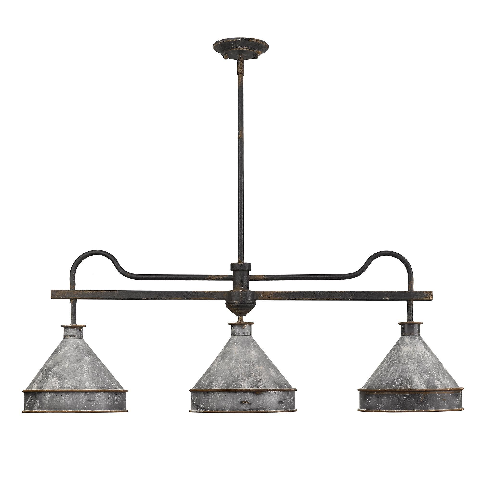 Shown in Antique Black Iron finish