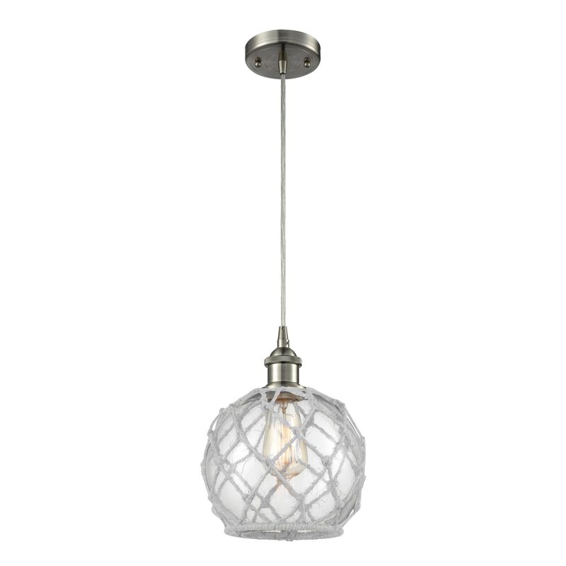 Innovations Lighting Bruno Marashlian Farmhouse Rope 8 Inch Mini Pendant
