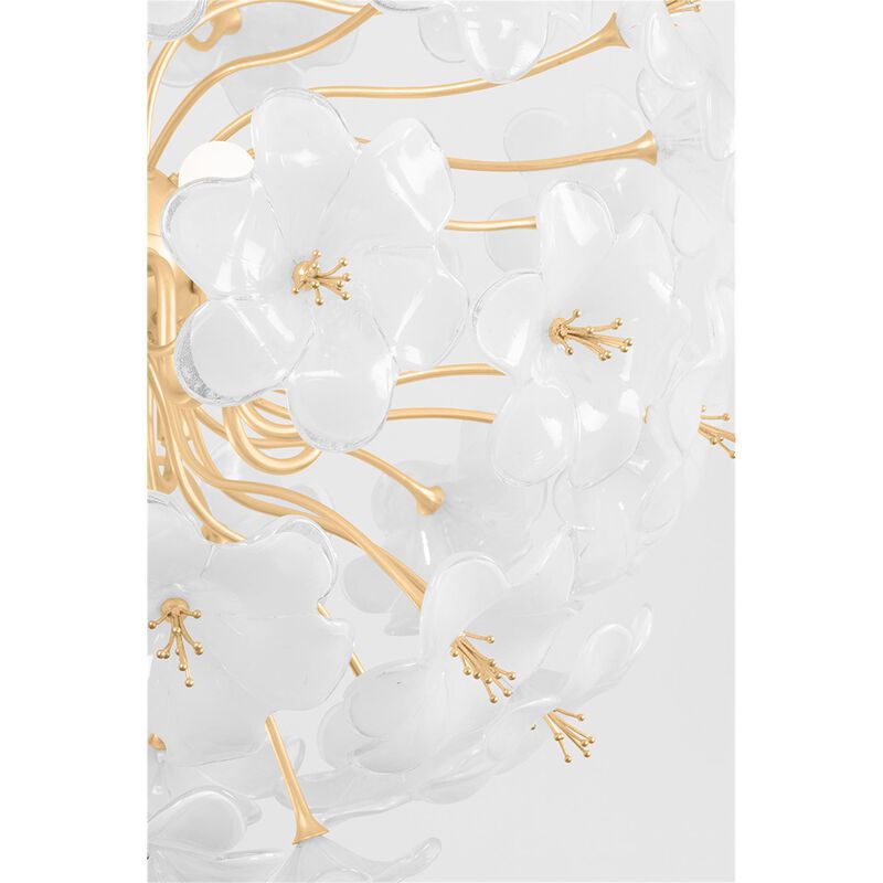 Hygea Medium Chandelier by Corbett Lighting