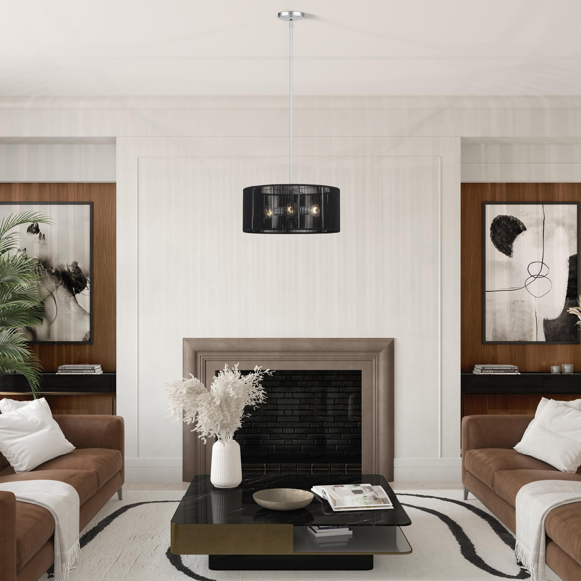 Acordia 18 Inch Large Pendant by Livex Lighting