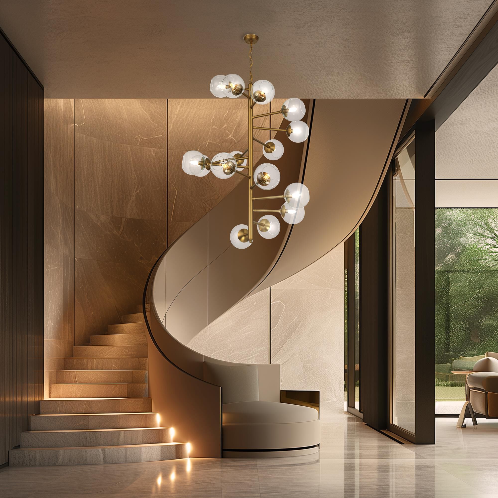 Millikan 51 Inch Multi Light Pendant by Minka Lavery