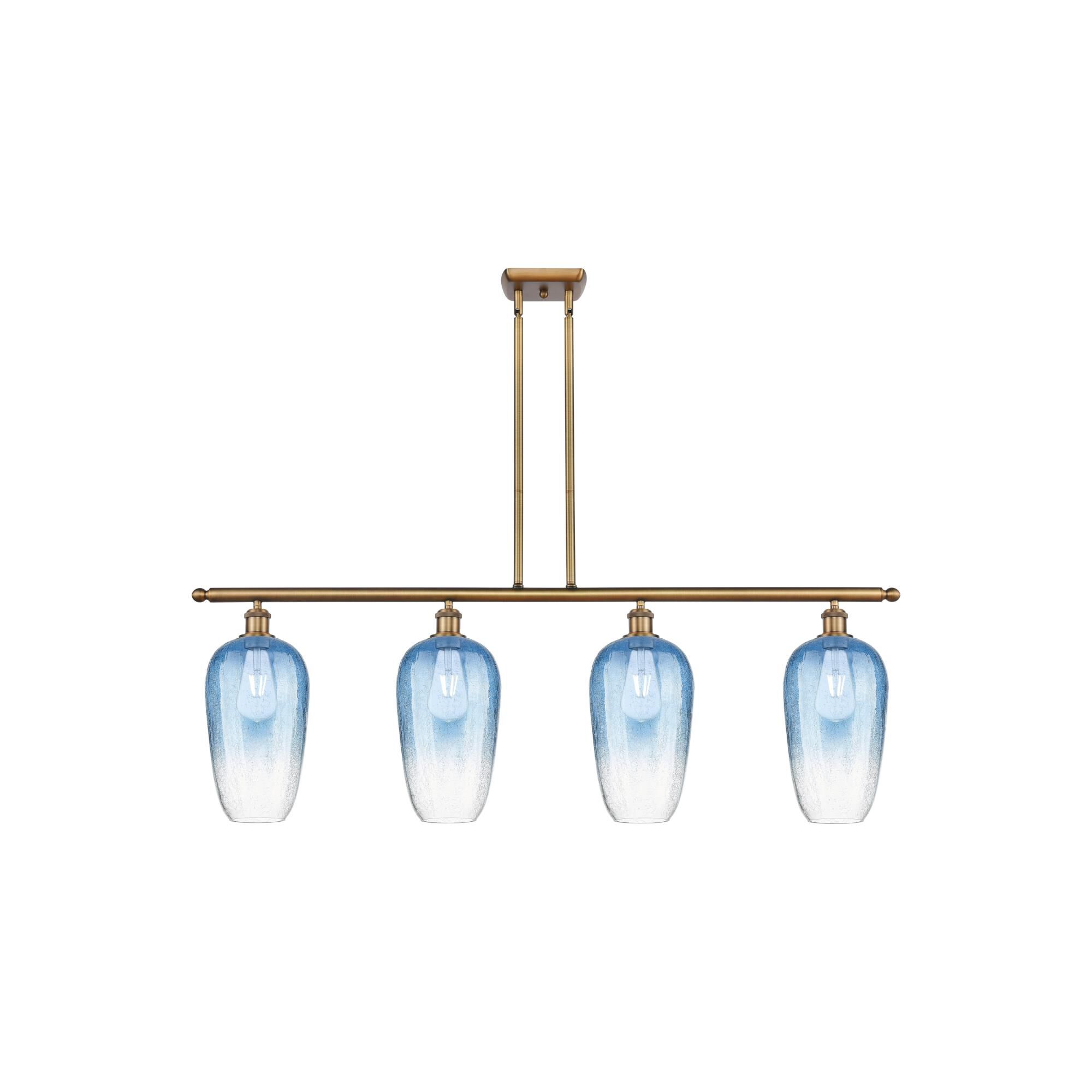 Bruno Marashlian Brookhaven Flute Linear Suspension Light by Innovations Lighting