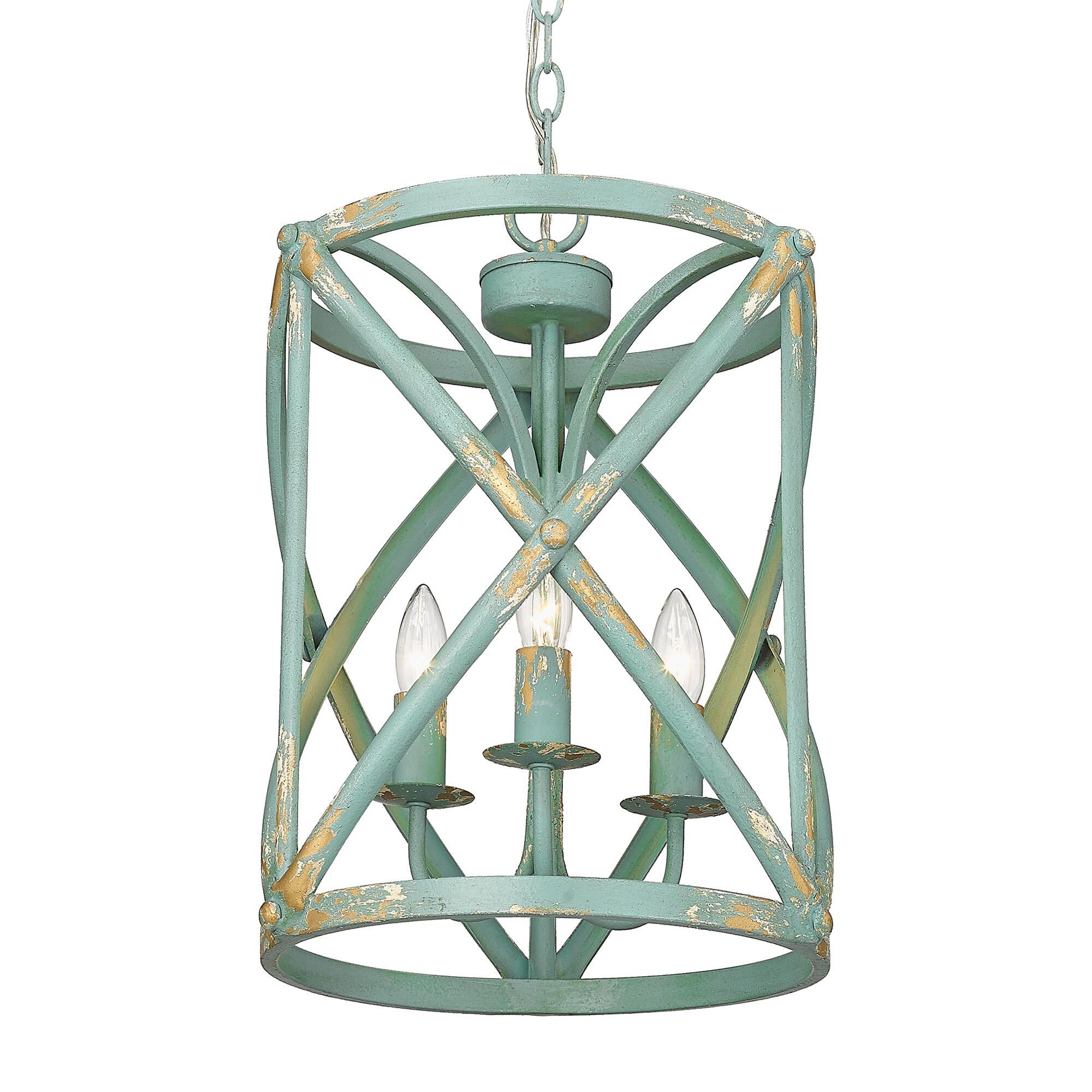 Shown in Teal finish and Antique Teal shade