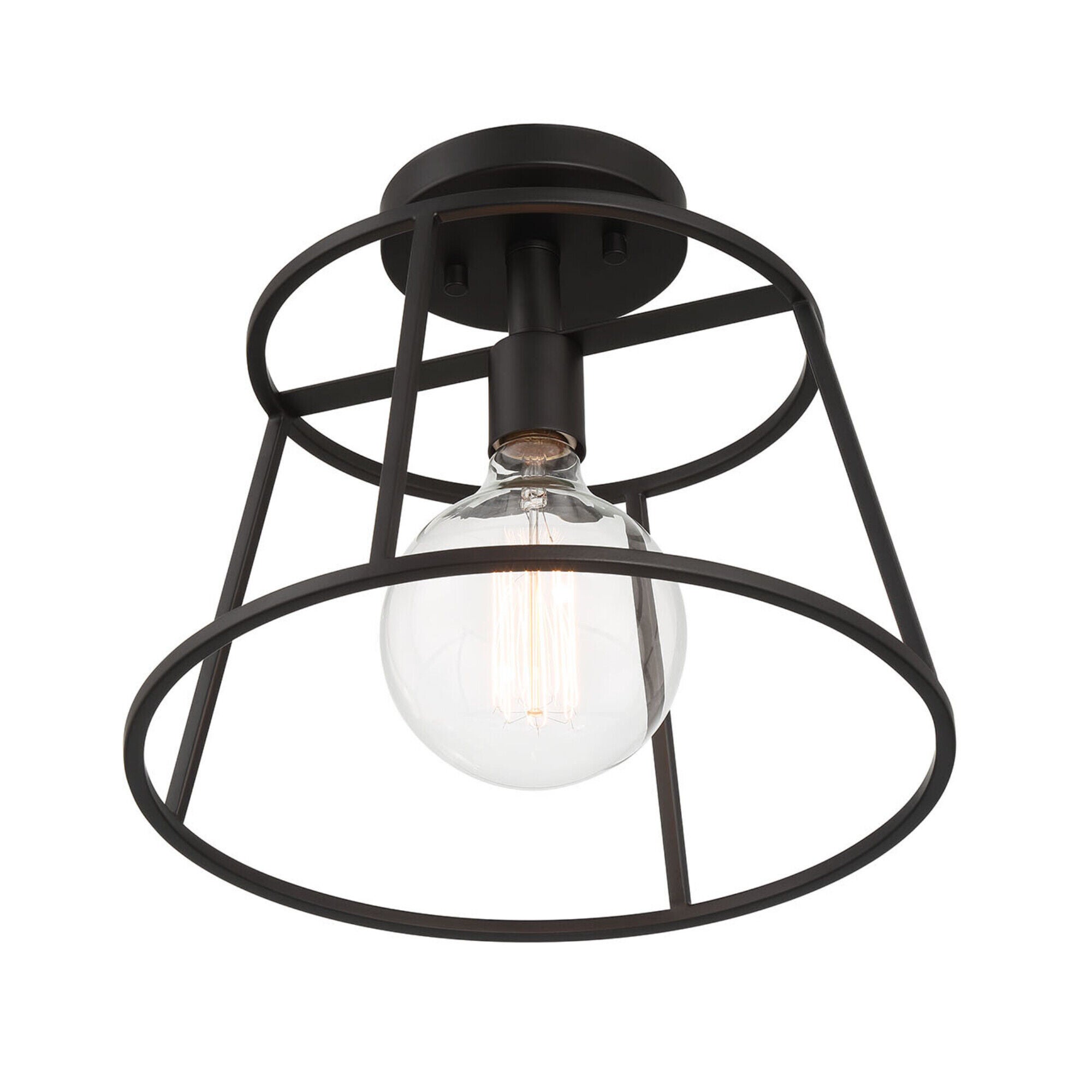 13 Inch Semi Flush Mount,
