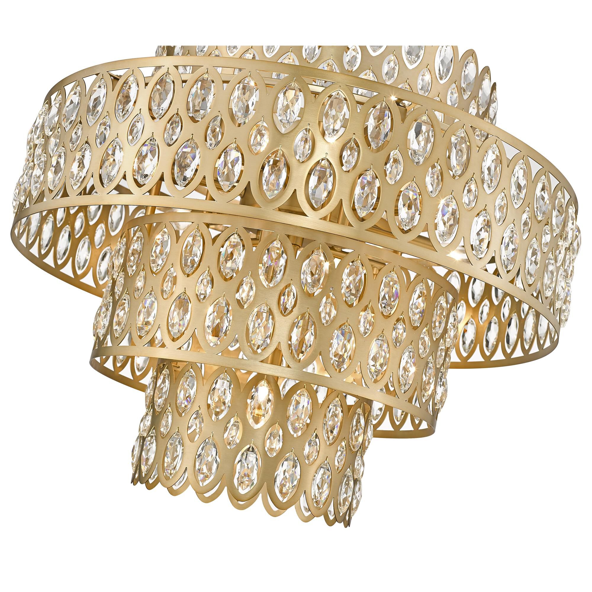 Shown in Heirloom Brass finish