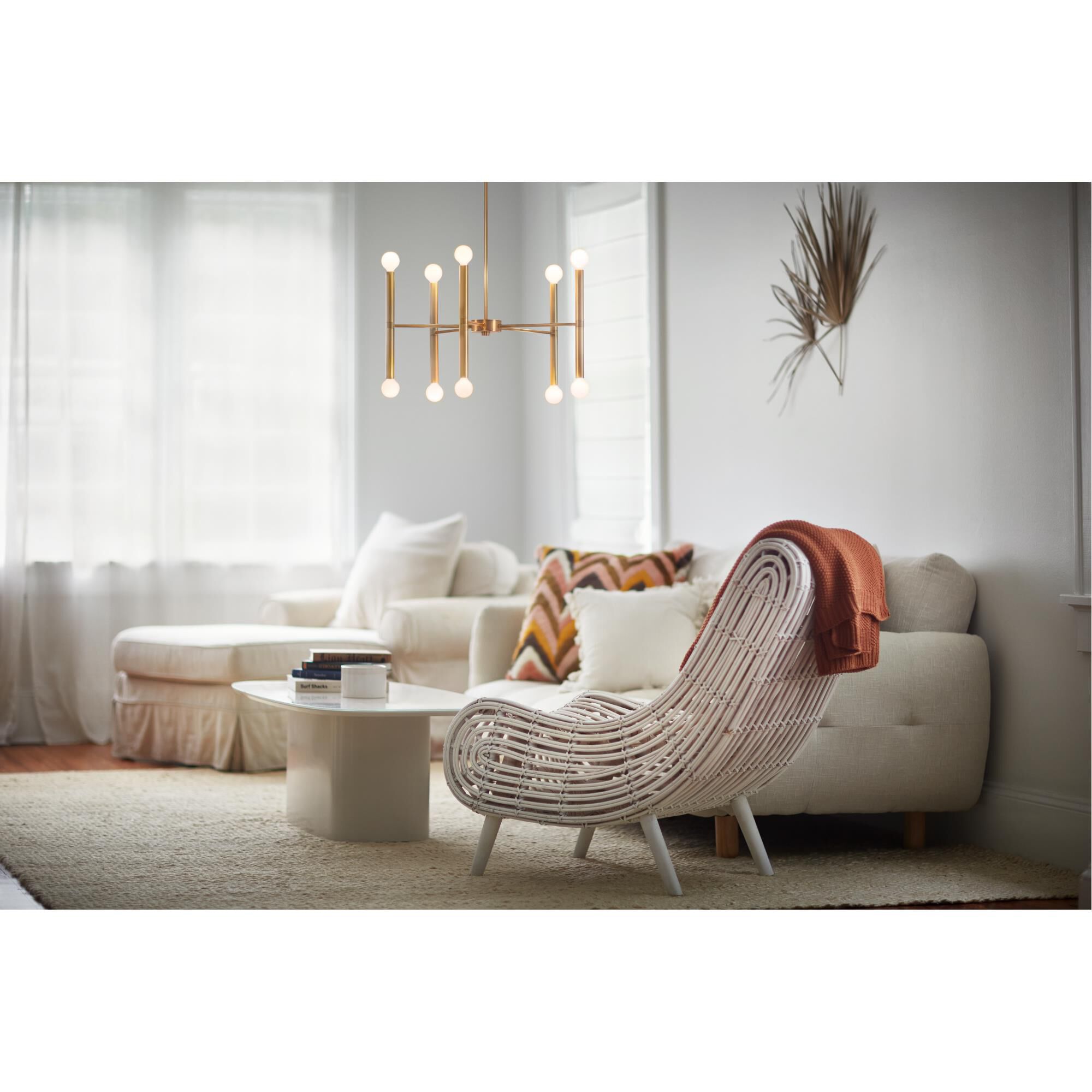 Millie 24 Inch 2 Light Chandelier by Lark