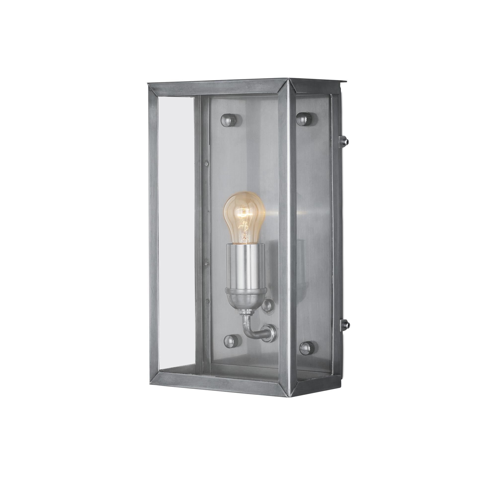 Shown in Antique Silver, Clear finish