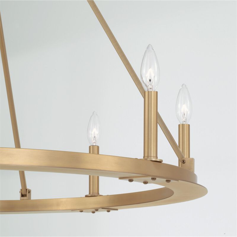 Pearson 36 Inch 8 Light Chandelier by Capital Lighting Fixture Company