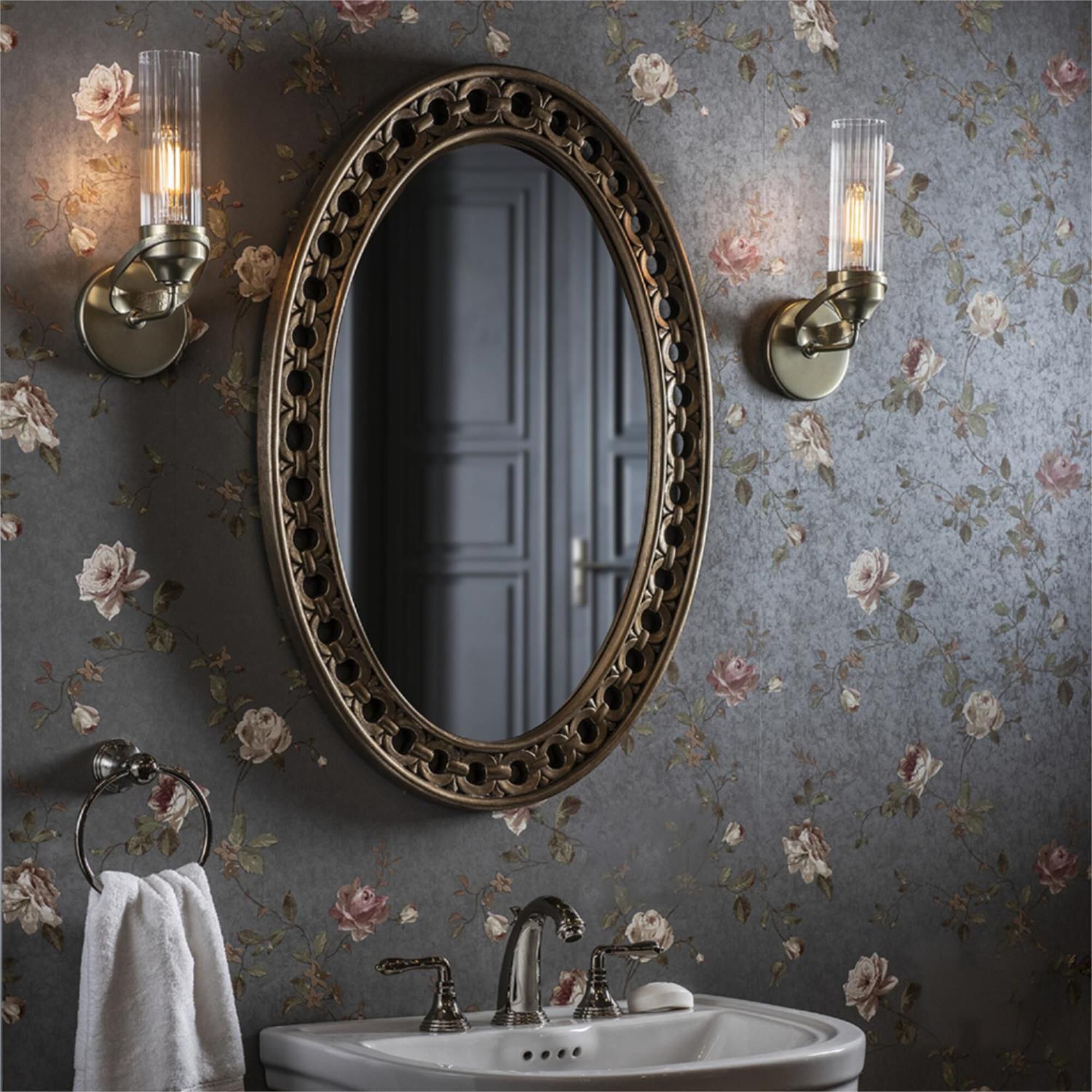 Bow 13 Inch Bath Vanity Light,