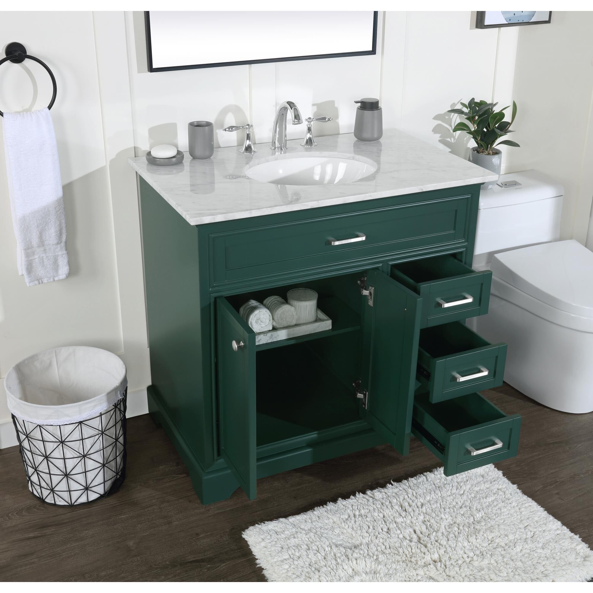 Americana Bath Vanity by Elegant Decor