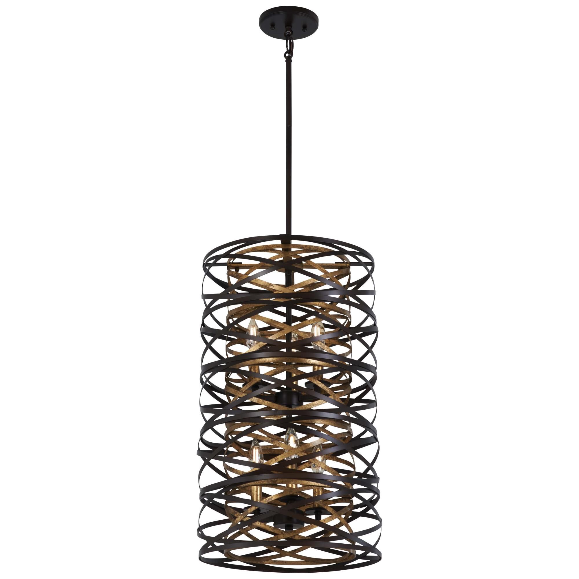 Vortic Flow 14 Inch Large Pendant by Minka Lavery