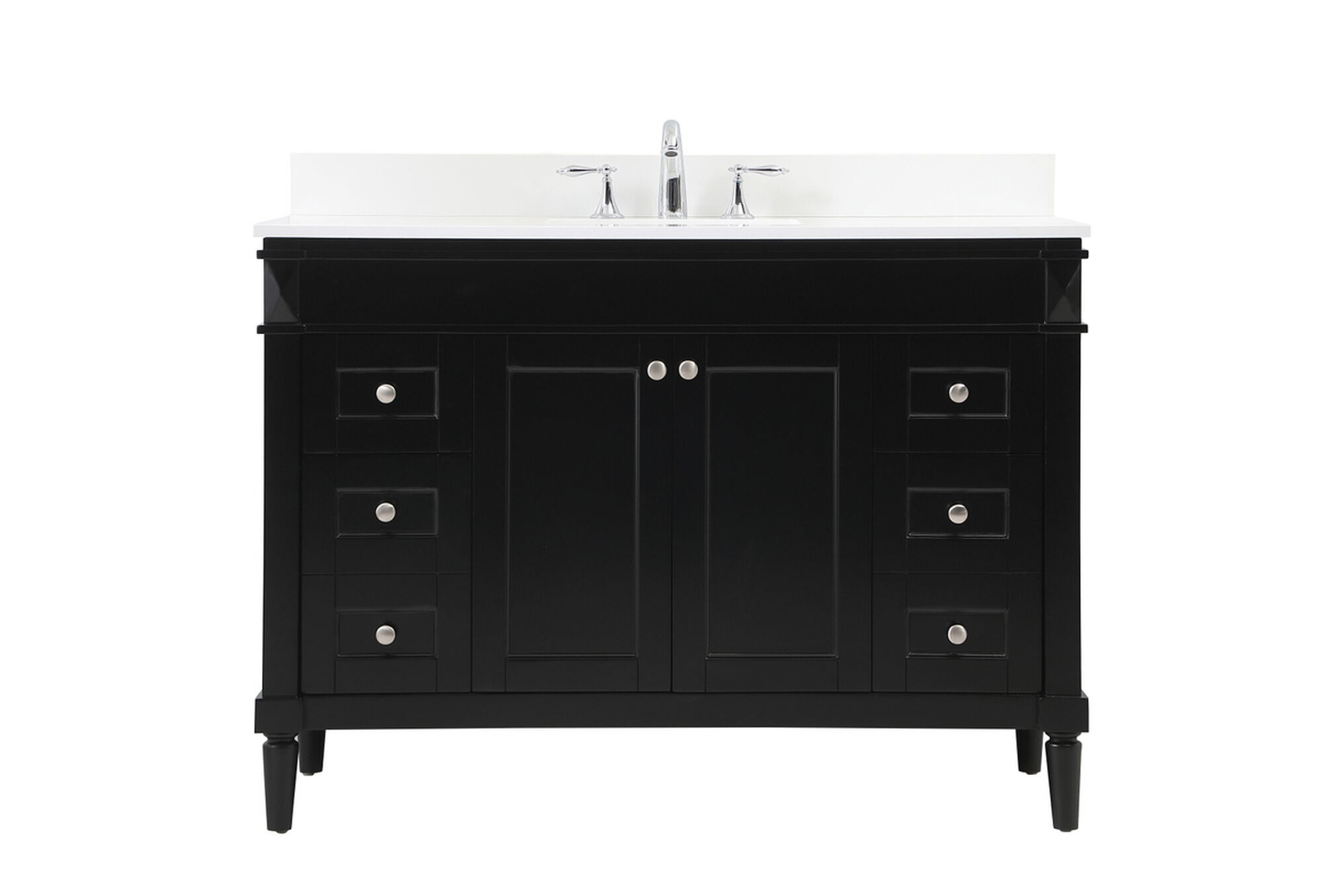 Shown in Black finish