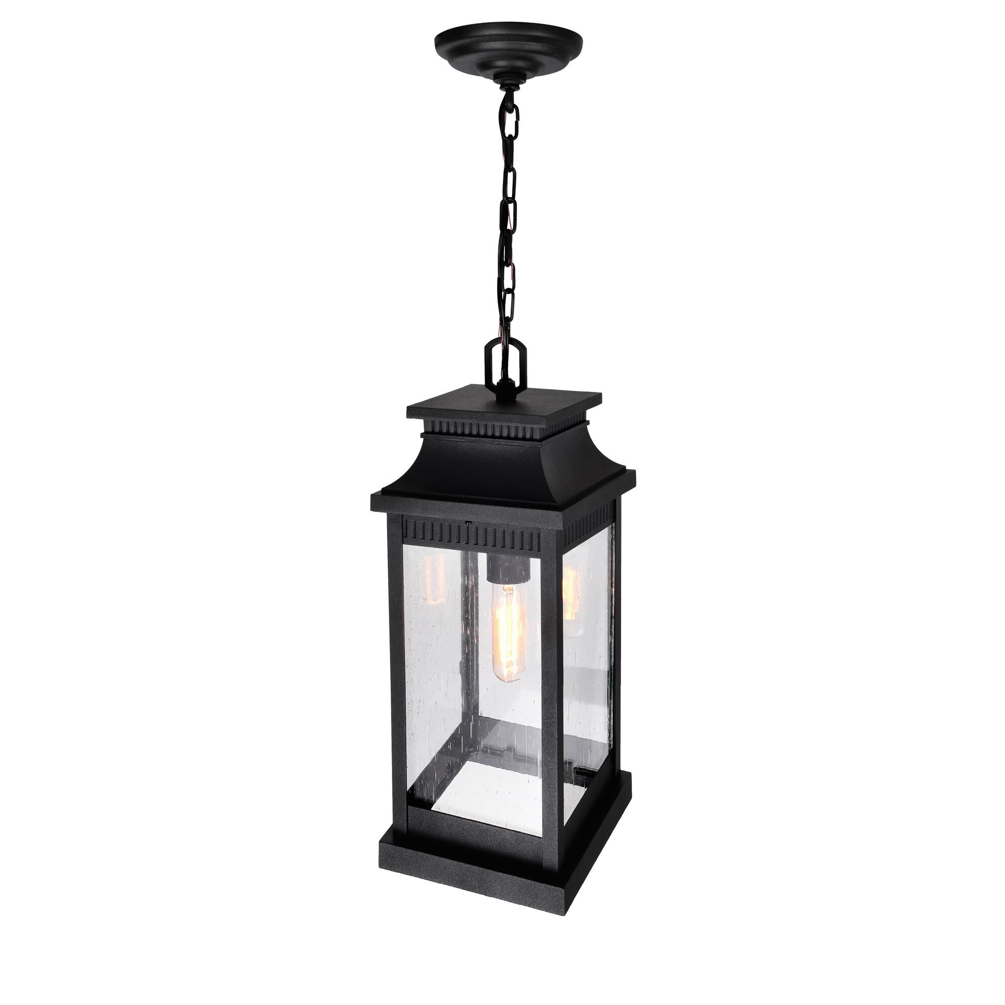 CWI Lighting Milford 18 Inch Tall Outdoor Hanging Lantern