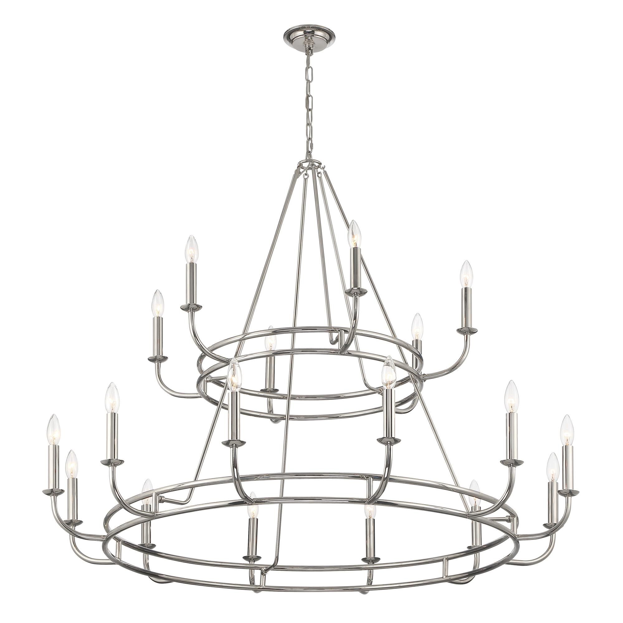 Shown in Polished Nickel finish