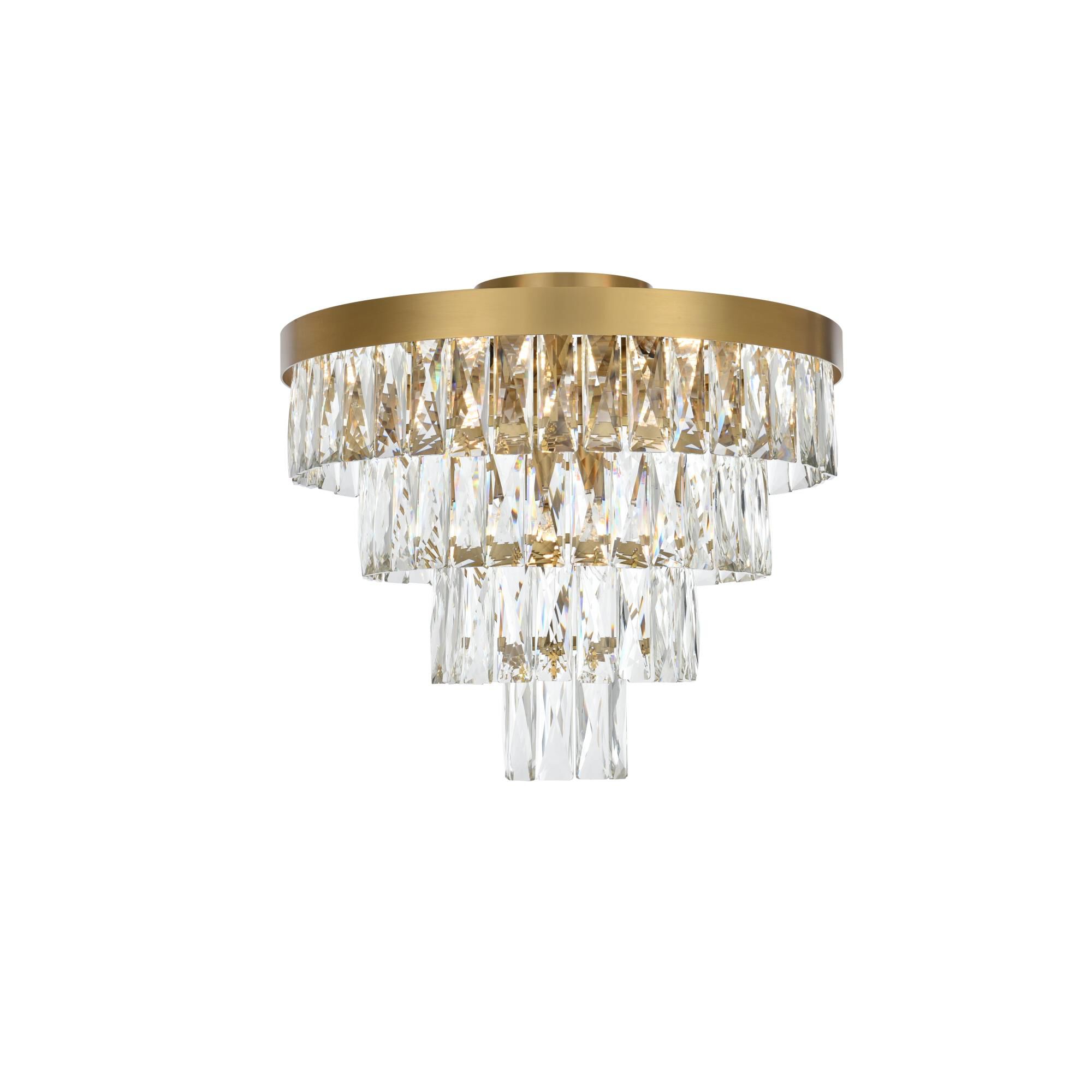 Josephine 18 Inch Flush Mount by Elegant Lighting